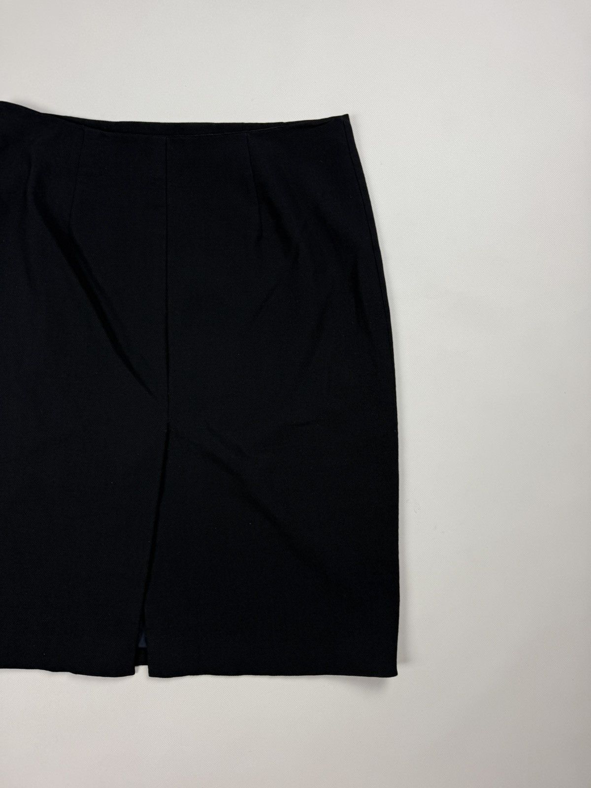 Prada Prada Milano Ladies Virgin Wool Pencil Skirt Size 44 Size 30" / US 8 / IT 44 - 19 Thumbnail
