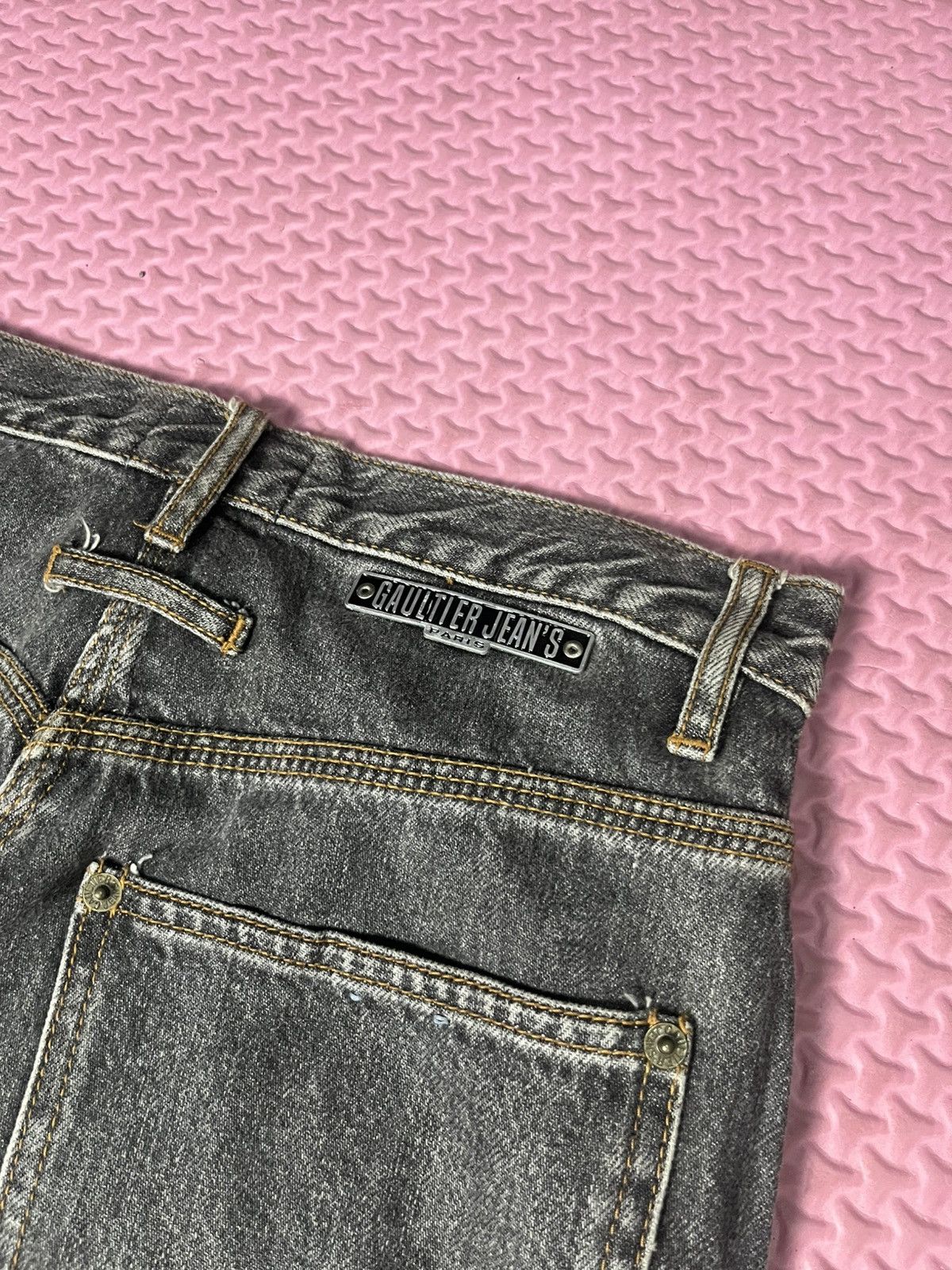 Jean Paul Gaultier 90s Jeans Paul Gaultier Denim high waist pant Size US 28 / EU 44 - 9 Thumbnail