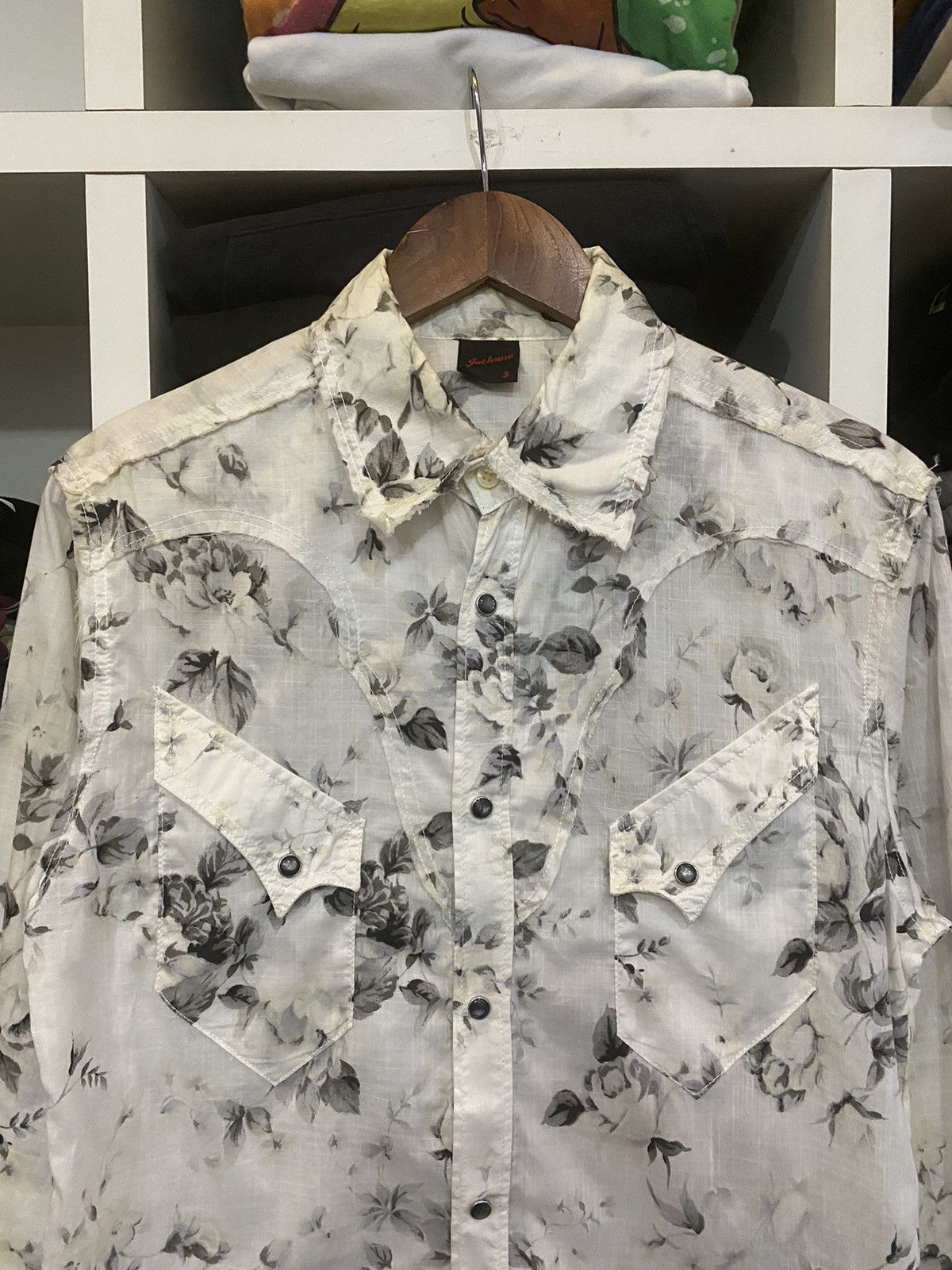 JACKROSE × Vintage Vintage Jackrose clip button shirt Size US S / EU 44-46 / 1 - 5 Thumbnail