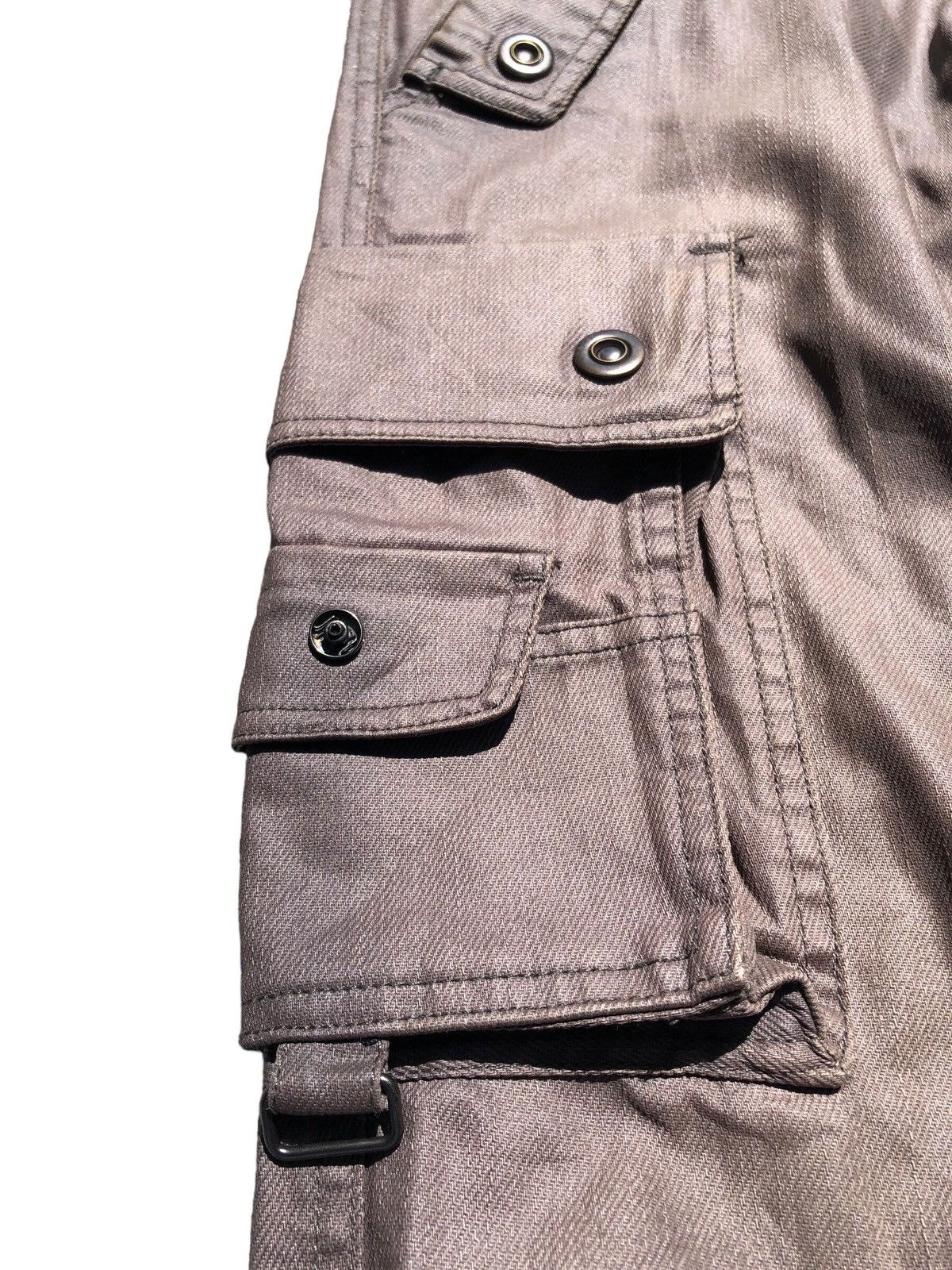 Tornado Mart waxed utility cargo pants
