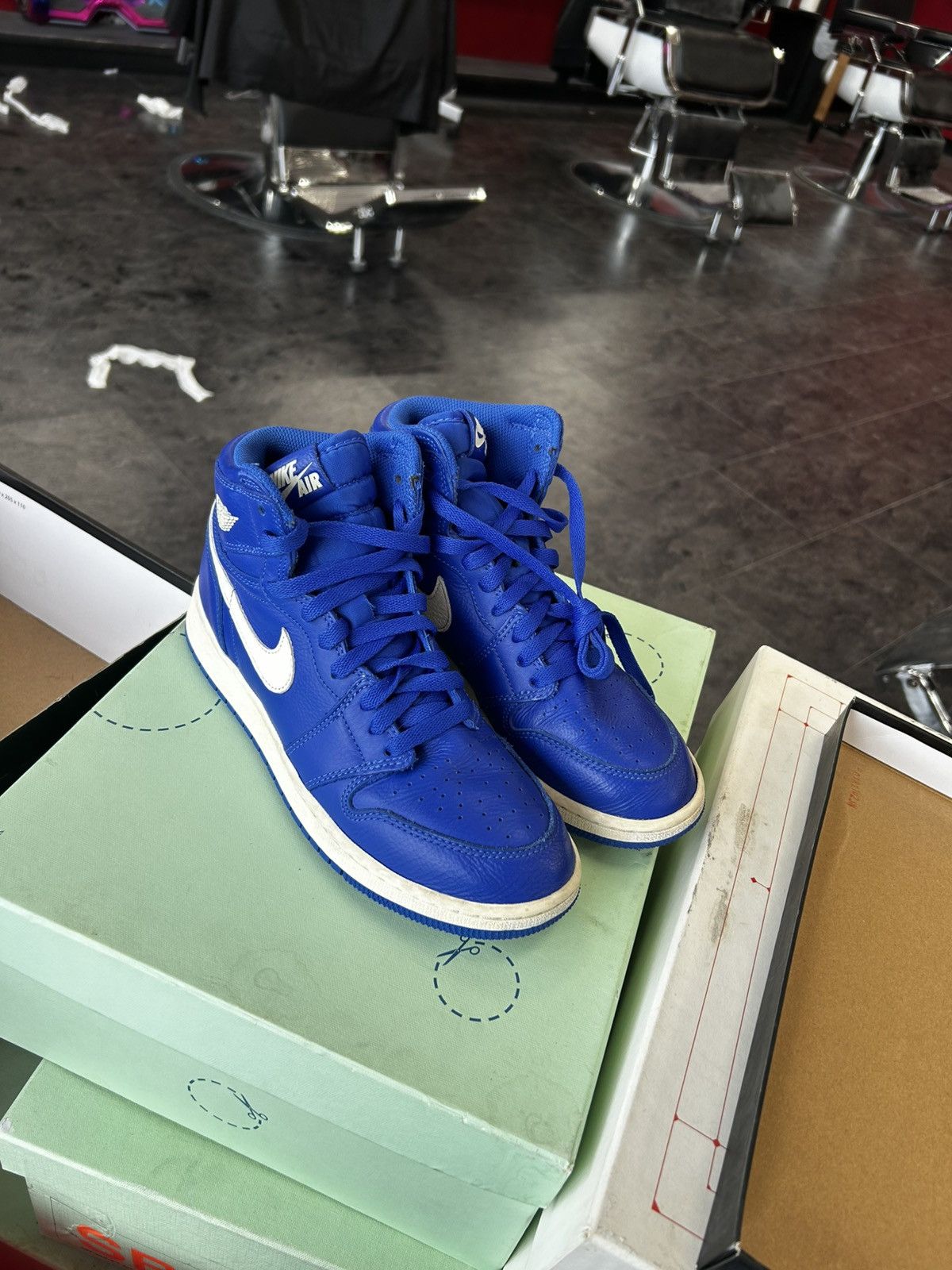 Nike Jordan 1 high hyper Royal Size US 8 / IT 38 - 1 Thumbnail