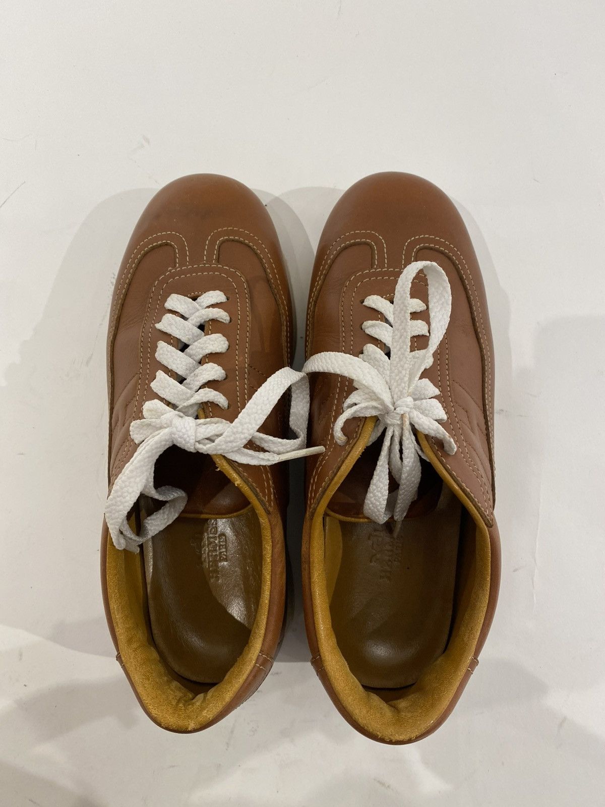 Hermes Hermes Quick Leather Sneakers woman Size37.5 Size US 7.5 / IT 37.5 - 5 Thumbnail