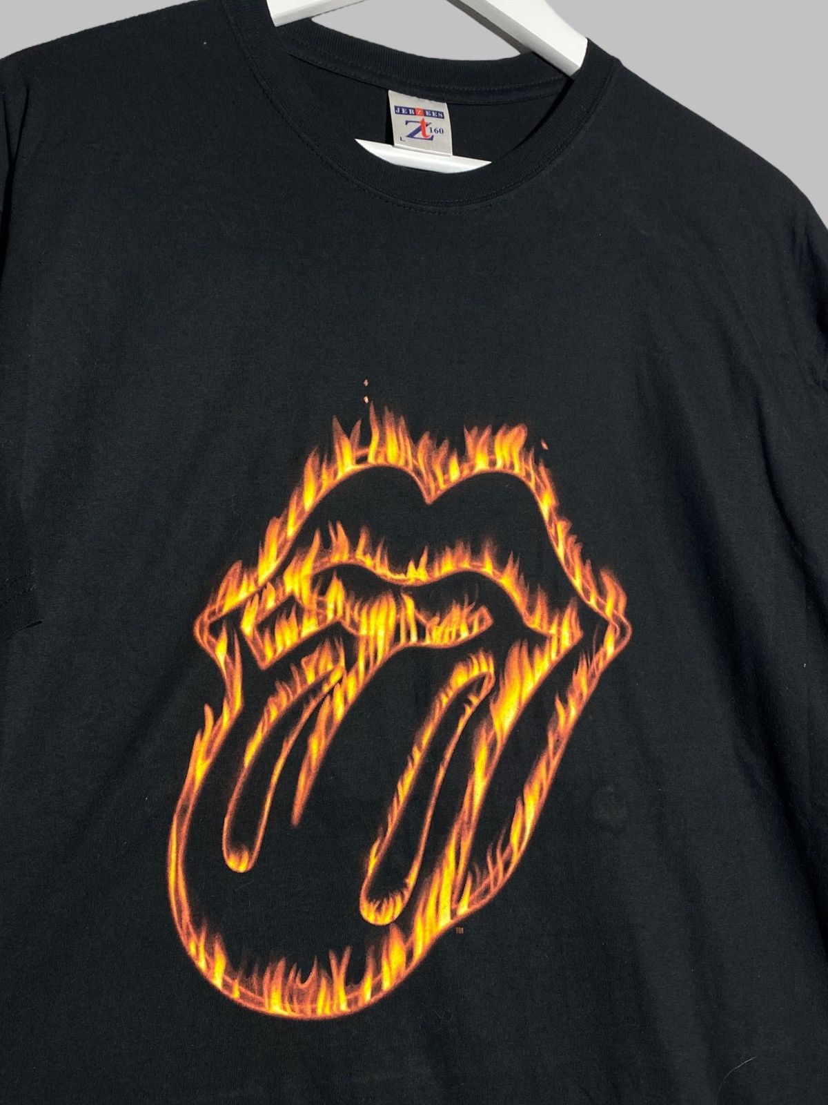 Other 🔥 2003 ROLLING STONES FLAME TONGUE TEE Y2K ROCK ENERGY Size US L / EU 52-54 / 3 - 3 Thumbnail