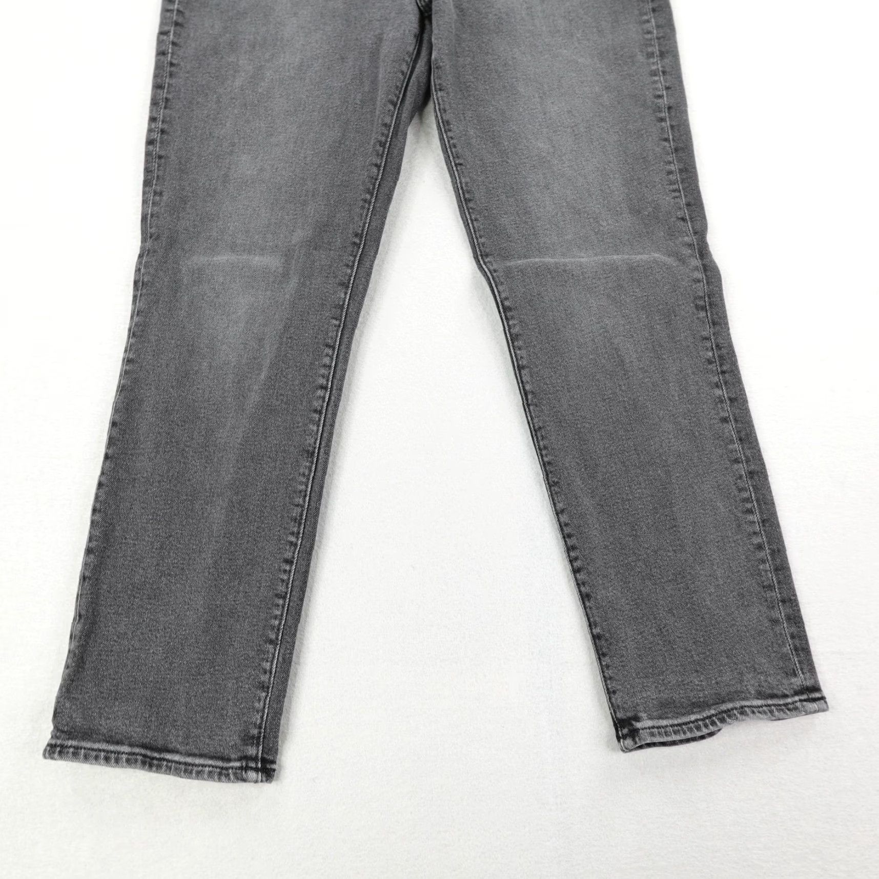 Madewell VINTAGE Madewell Jeans Womens 30 Gray High Rise Straight Fit Stretch Denim Casual Retro Size 30" / US 8 / IT 44 - 3 Thumbnail
