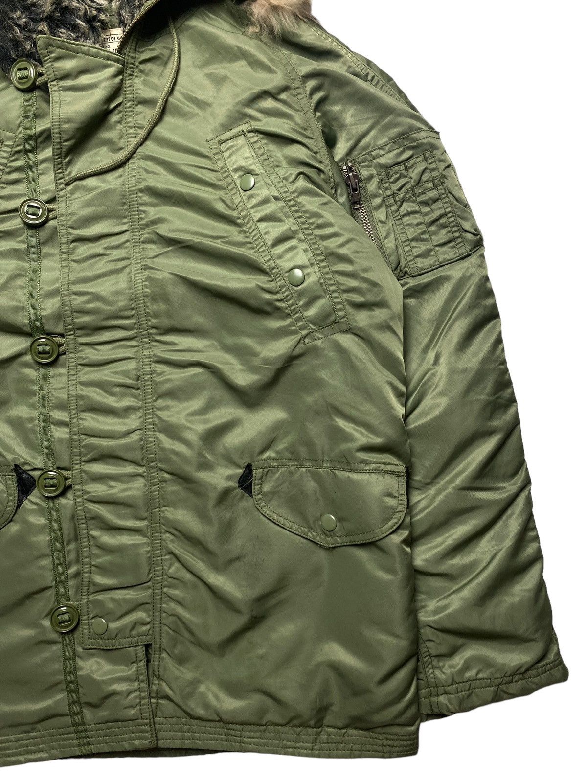 If Six Was Nine 2000s Back Number - Raccoon Fur Hoodie Cargo Jacket Size US L / EU 52-54 / 3 - 10 Thumbnail
