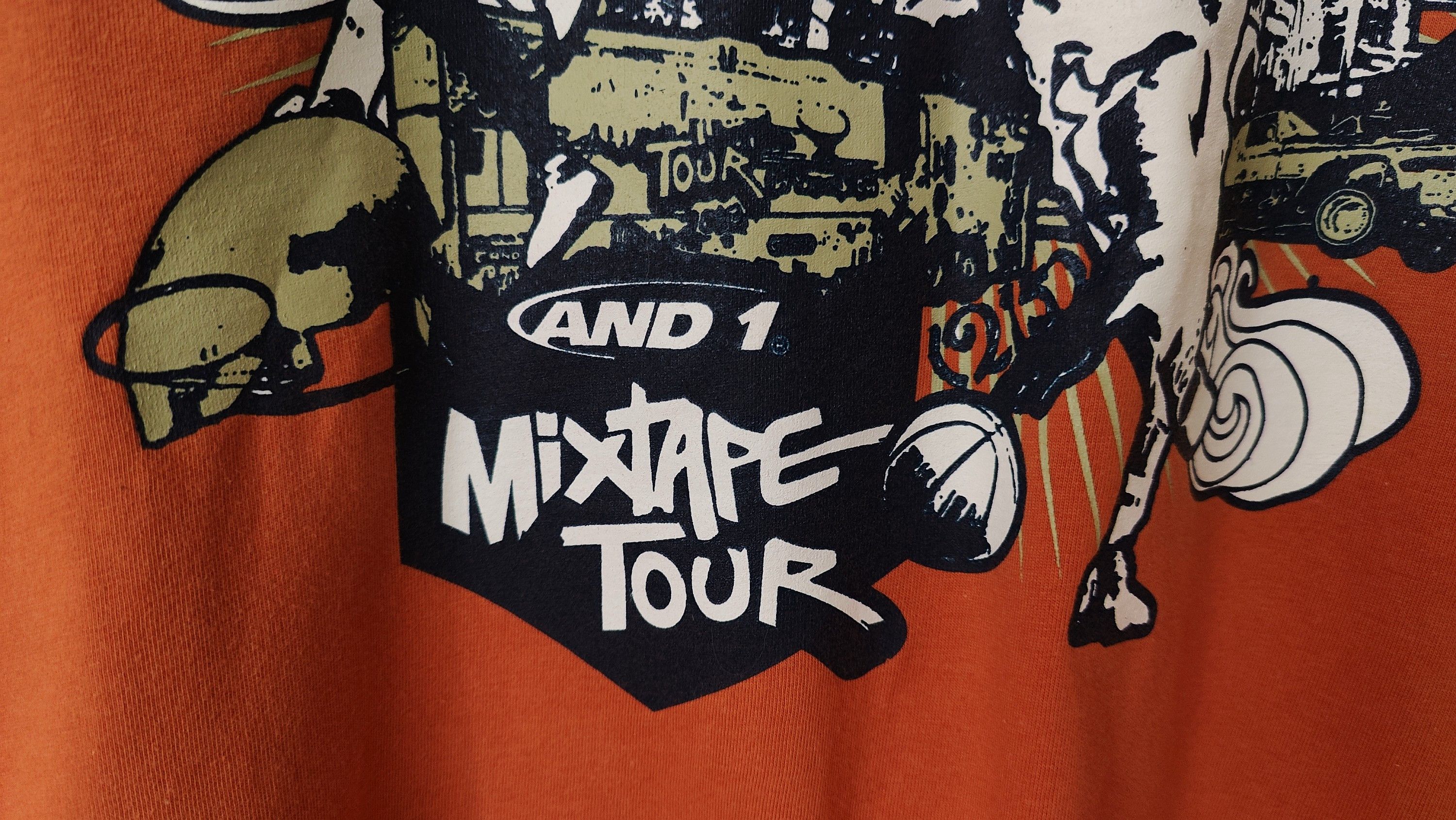 Other And 1 Mixtape Tour VTG 90s Y2K Streetball Longsleeve Size US L / EU 52-54 / 3 - 5 Thumbnail
