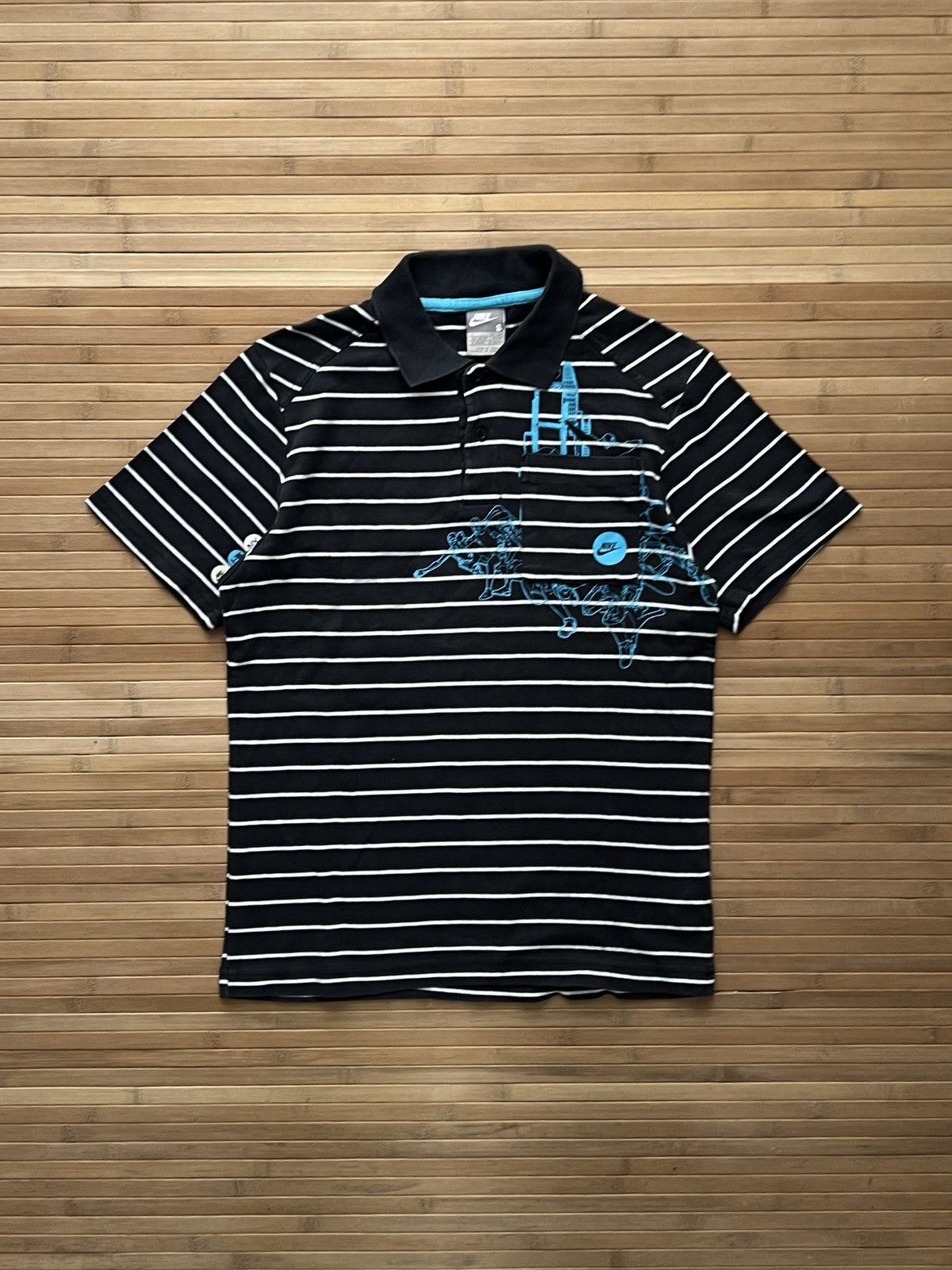 Nike Vintage Nike Y2K Polo Tshirt Size US XS / EU 42 / 0 - 1 Thumbnail