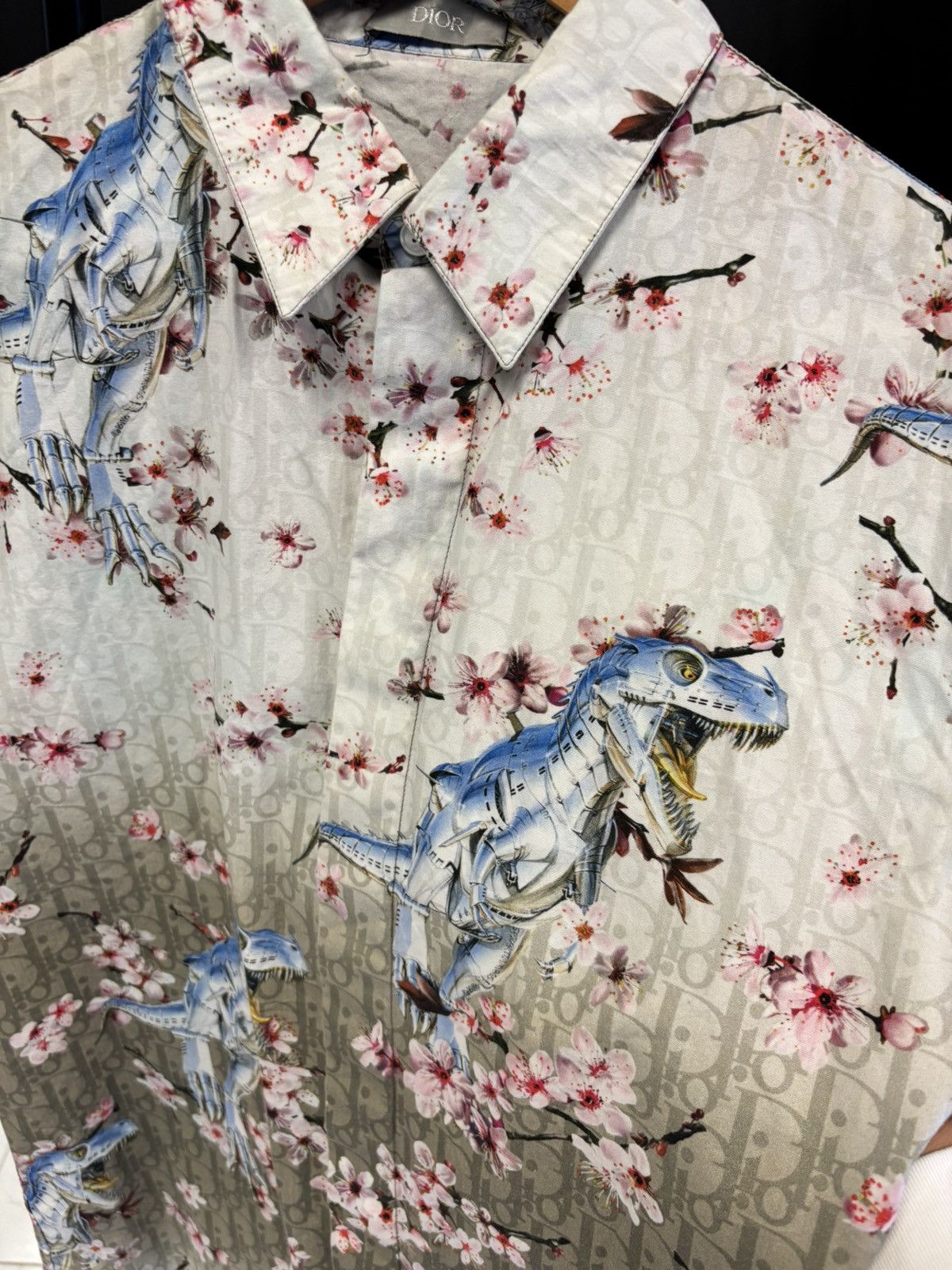 Club Sorayama × Dior Dior Sorayama Oblique button up shirt Size US S / EU 44-46 / 1 - 3 Thumbnail