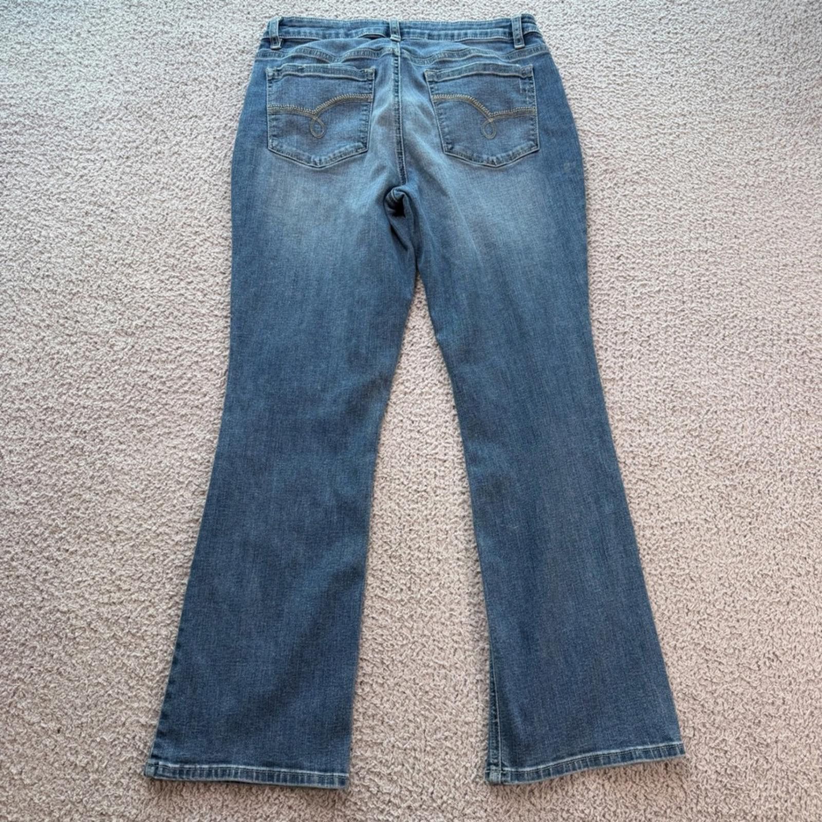 Other Riders by Lee Womens Midrise Bootcut Jeans Medium 10P Denim Size 32" / US 10 / IT 46 - 2 Thumbnail