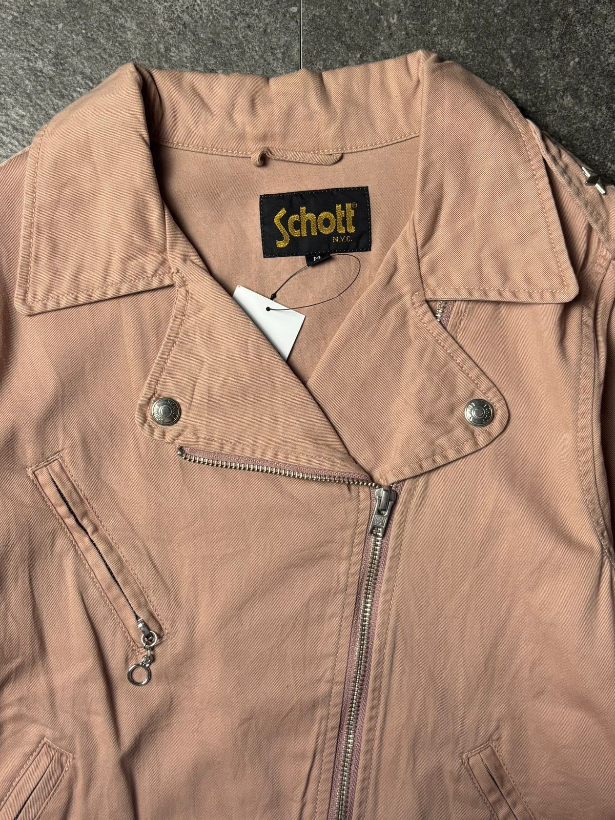 Japanese Brand Schott NYC E Hyphen World Gallery Ramones Cotton Jacket Size S / US 4 / IT 40 - 2 Thumbnail