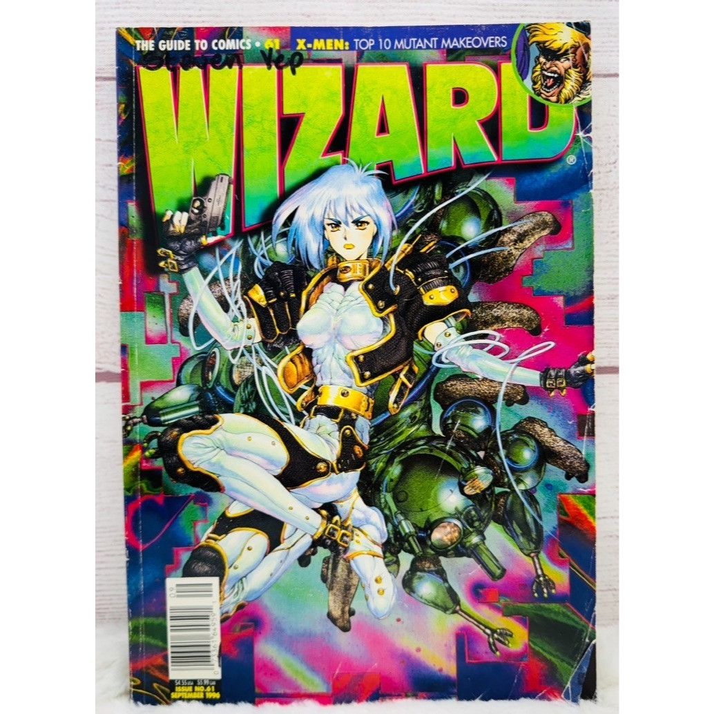 Marvel Comics Wizard: X-Men Heroes Reborn Magazine Issue #61 (Sept 1996) G Size ONE SIZE - 1 Thumbnail