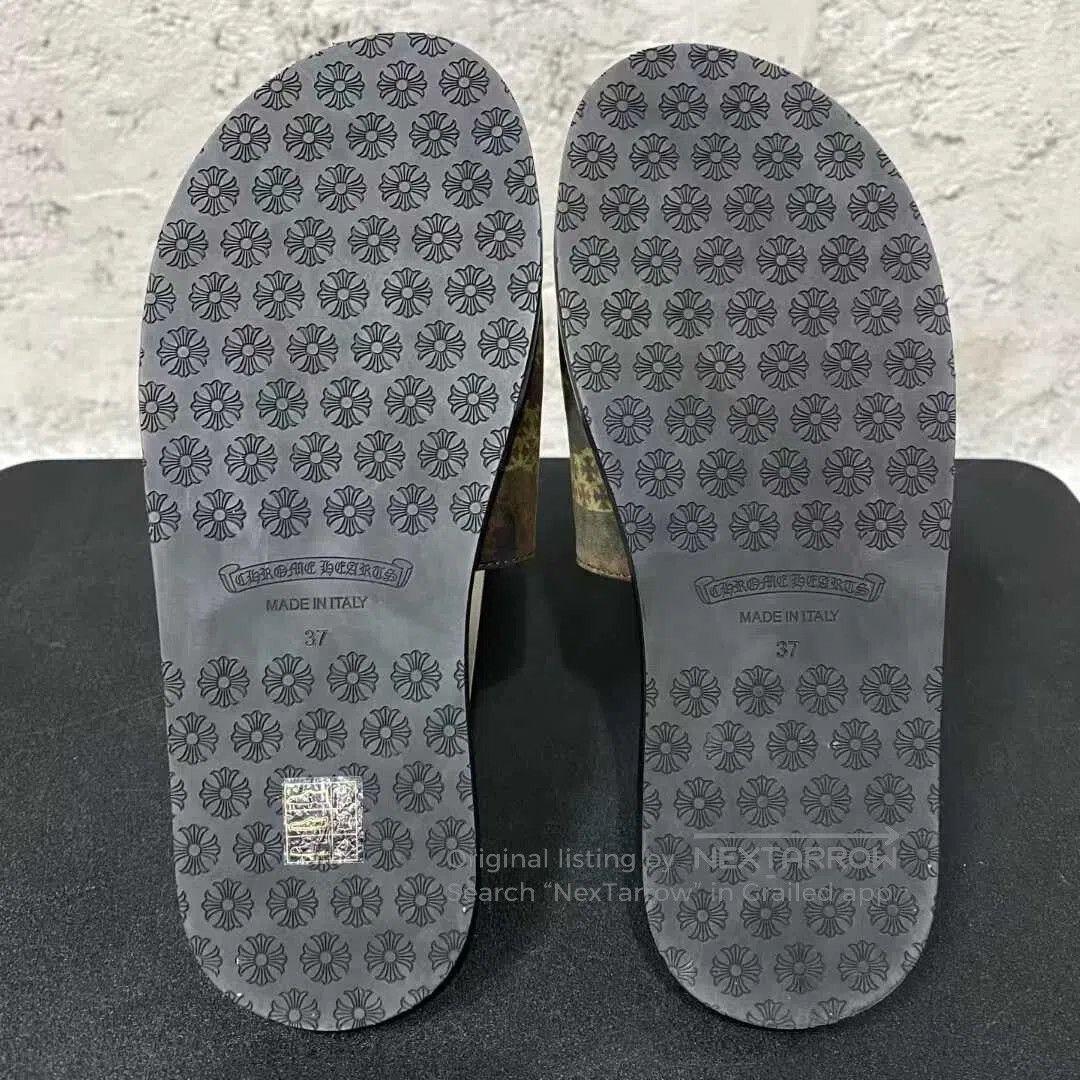 Chrome Hearts chrome hearts camouflage cross flip flops. Size US 6.5 / EU 39-40 - 7 Thumbnail