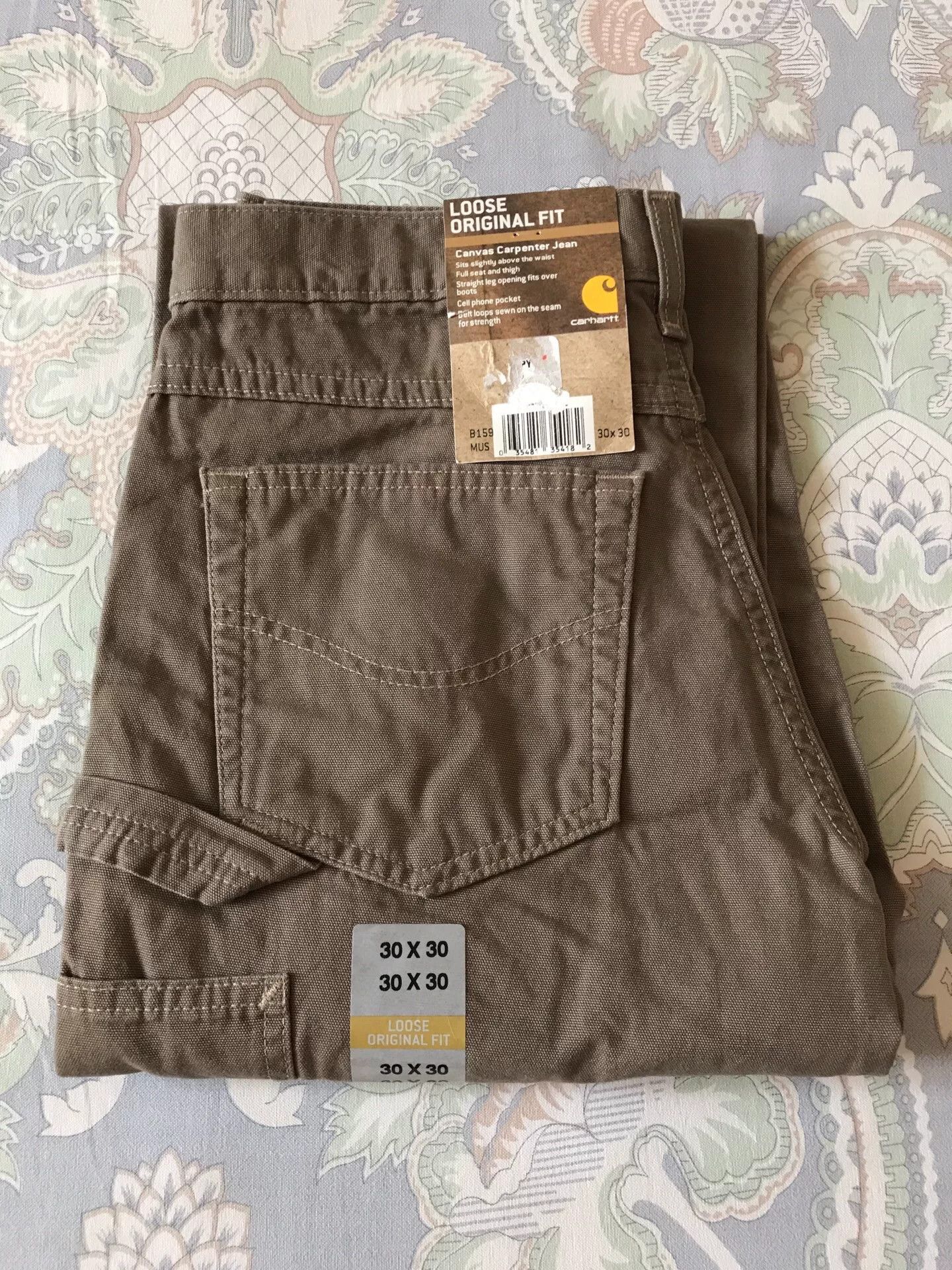 Carhartt Carhartt B159 MUS Canvas Cargo Pants Size US 30 / EU 46 - 1 Thumbnail