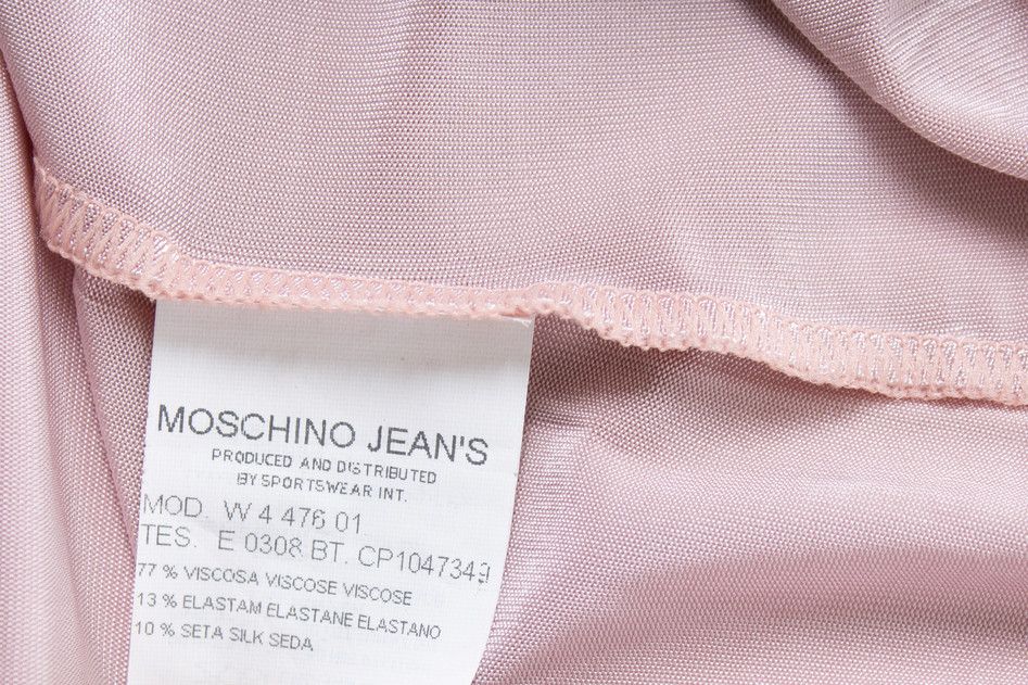 Moschino Moschino Jeans, Pink top with fluttered sleeves Size M / US 6-8 / IT 42-44 - 6 Thumbnail