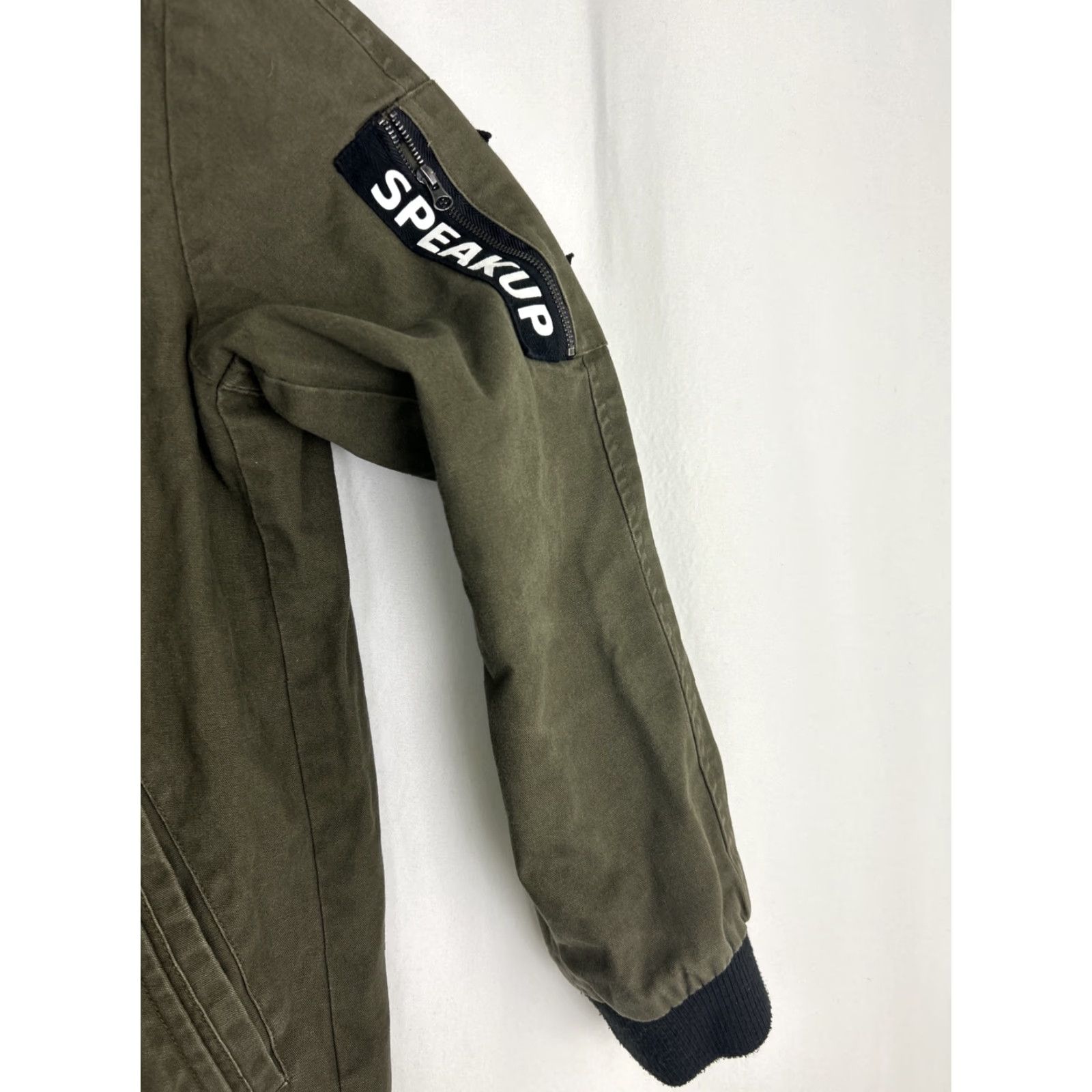 Zara ZARA Military Long Jacket Size M Green Speak Up Basics Z1975 Denim Street Cool Size US M / EU 48-50 / 2 - 5 Thumbnail