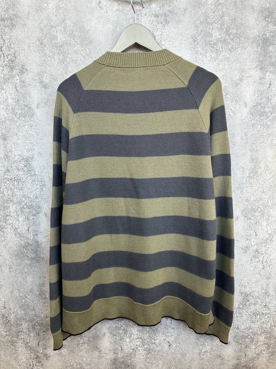 Icebreaker Icebreaker Wool / Lyocell Striped Knit Sweater Crew Size US XXL / EU 58 / 5 - 2 Thumbnail