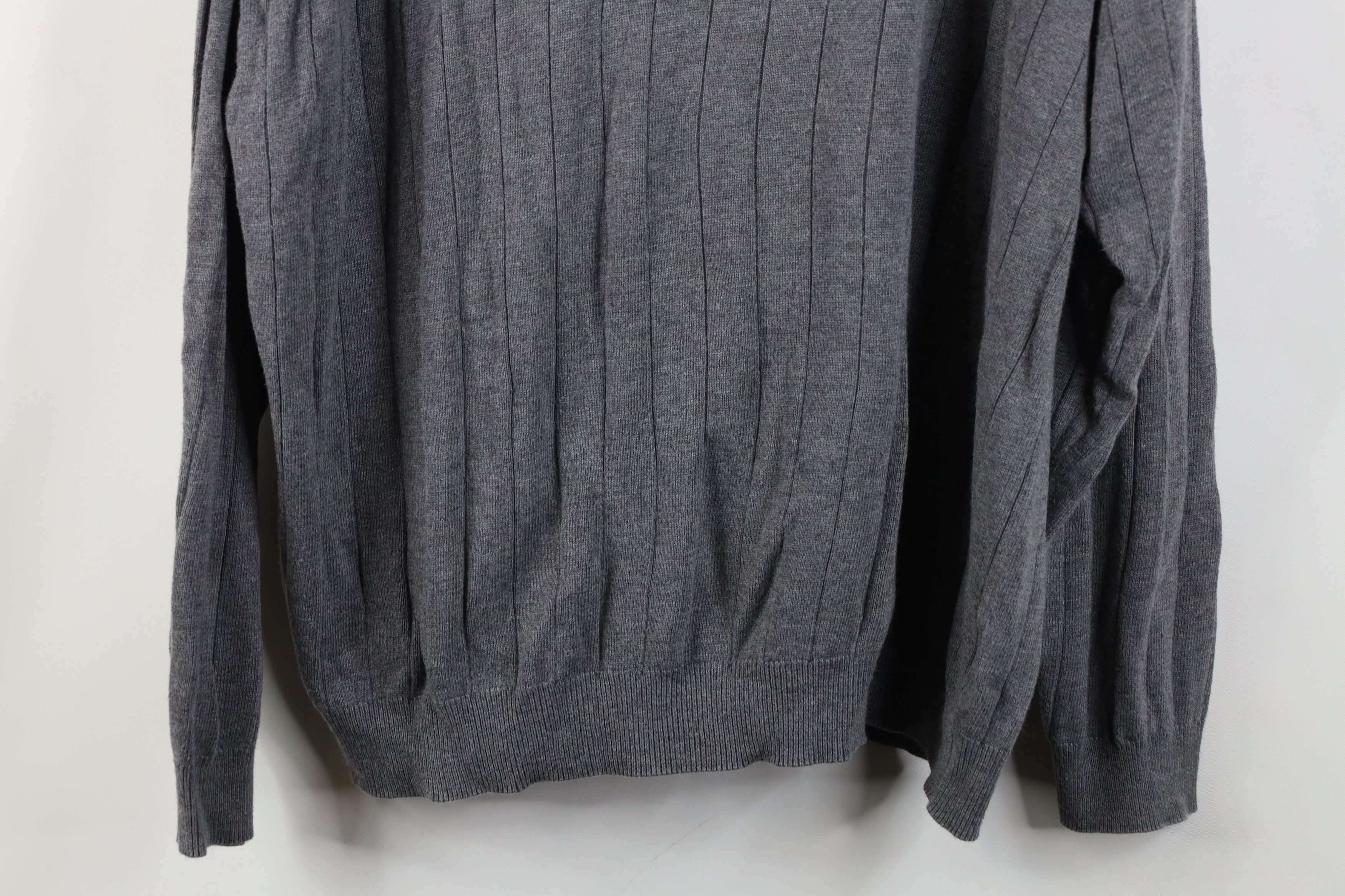 Vintage Vintage 90s Streetwear Blend Knit Mock Neck Sweater Size US XL / EU 56 / 4 - 3 Thumbnail