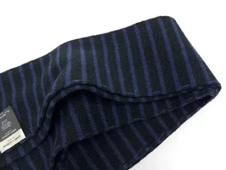 Saint Laurent Paris Saint Laurent Paris 15AW Stripe Scarf Size ONE SIZE - 3 Thumbnail