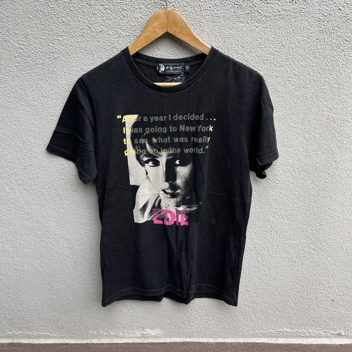 Andy Warhol × Hysteric Glamour HYSTERIC GLAMOUR Edie Sedgwick photo tee Size US S / EU 44-46 / 1 - 1 Thumbnail