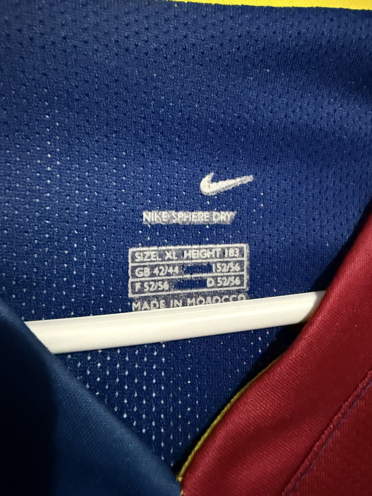 Nike × Vintage 2006/07 FC Barcelona Home long sleeve #10 ronaldinho Size US XL / EU 56 / 4 - 3 Thumbnail