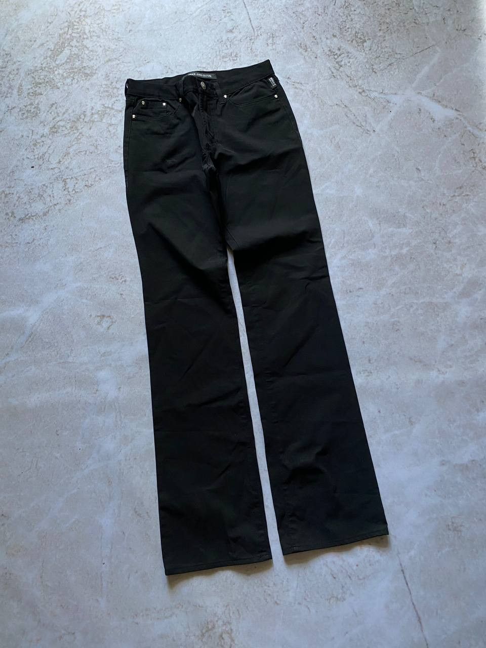 Versace Jeans Couture × Vintage Versace Bootcut Casual Denim Pants Trousers Vintage Size 30" / US 8 / IT 44 - 1 Thumbnail