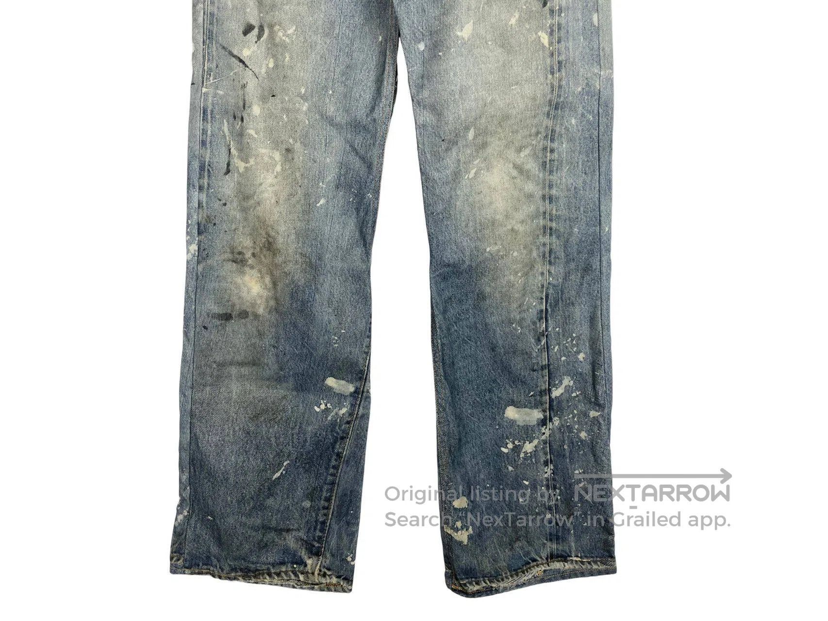 Acne Studios Acne Studios 3D printed denim pants Size US 34 / EU 50 - 5 Thumbnail