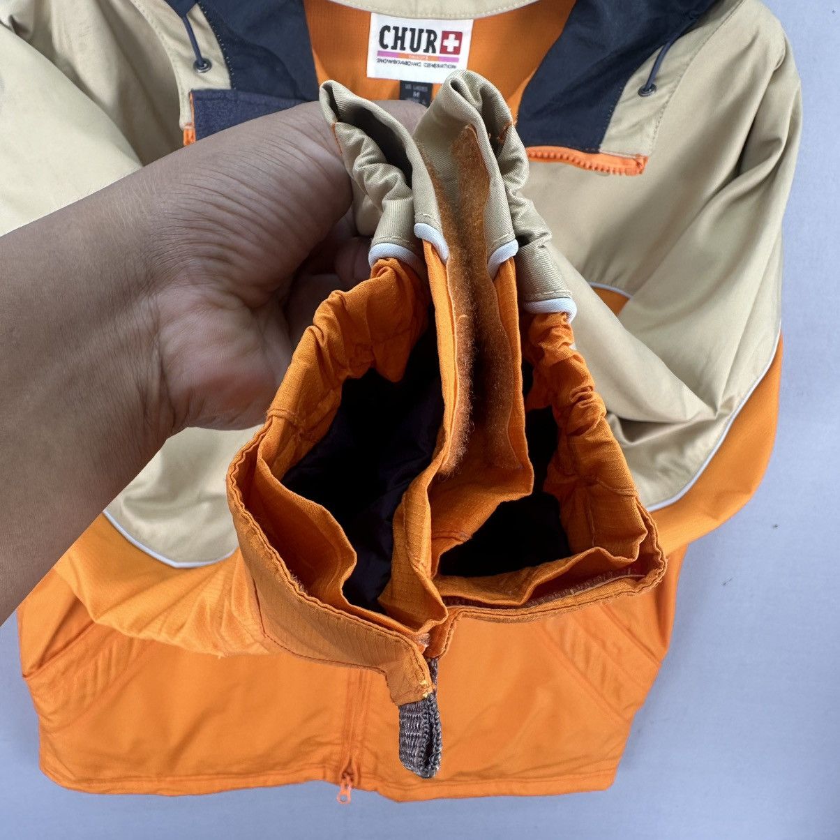Japanese Brand Vintage Windbreaker Jacket Snowboarding by Chur Size L / US 10 / IT 46 - 12 Thumbnail