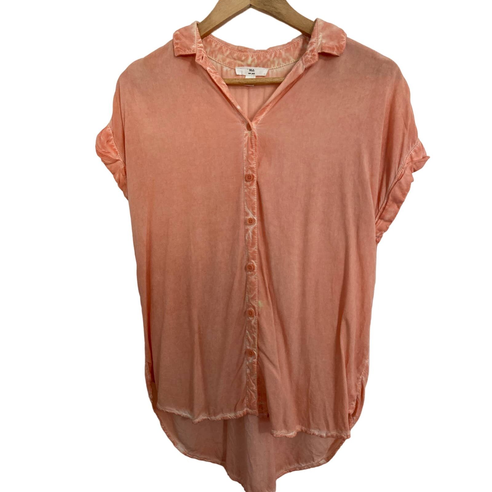 Other BLL New York Button Up Shirt Cuffed Short Sleeves Medium Size M / US 6-8 / IT 42-44 - 1 Thumbnail