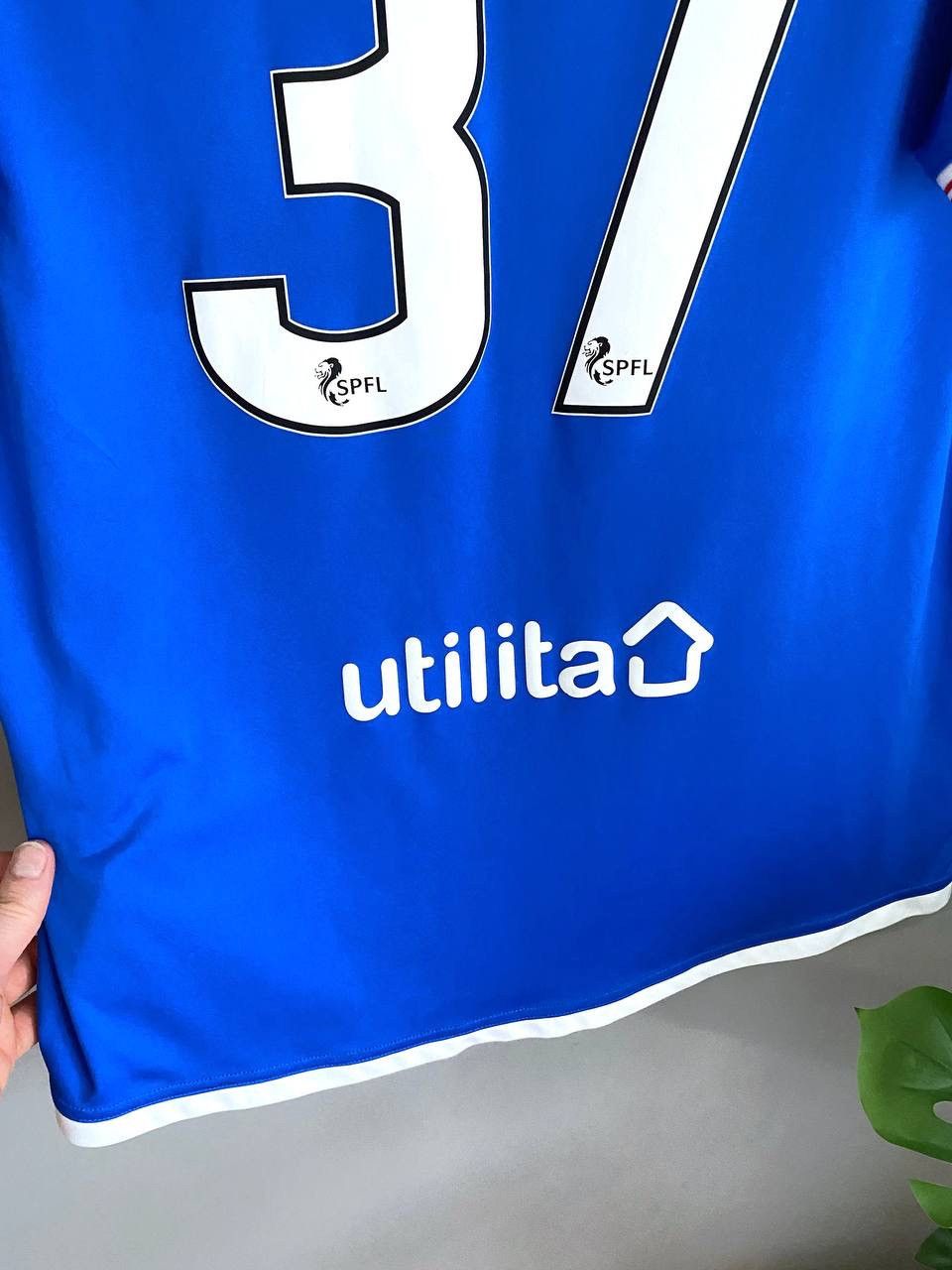 Other FC Glasgow Rangers 2019/20 Home Soccer Jersey #37 ARFIELD, L Size US L / EU 52-54 / 3 - 8 Thumbnail