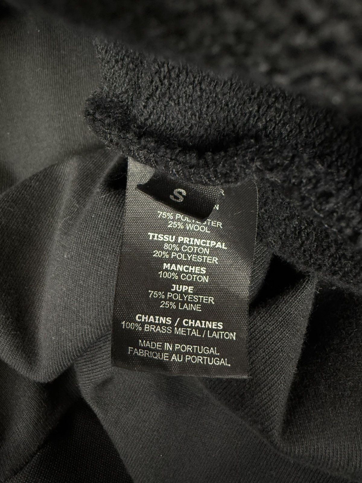 Vetements AW16 Vetements ‘11 in Gun Club’ Layered Skirt Chain Hoodie Size US S / EU 44-46 / 1 - 6 Thumbnail