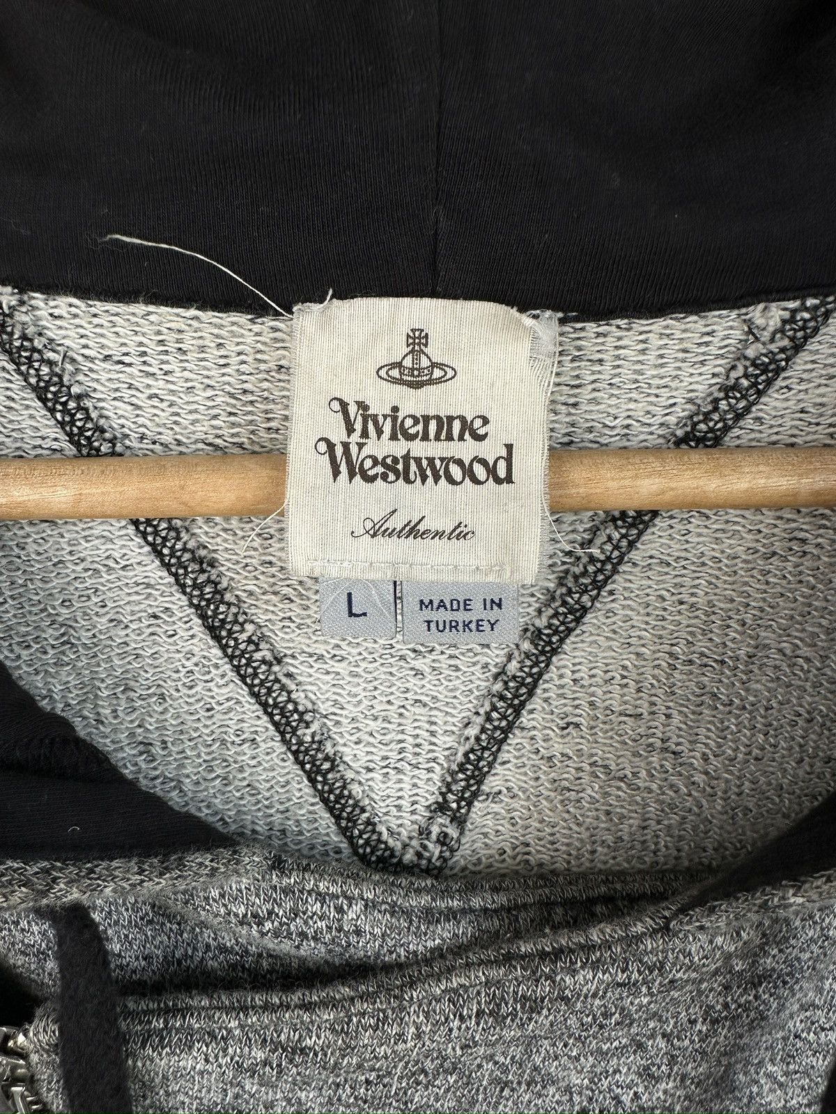 Vivienne Westwood VIVIENNE WESTWOOD Punk Avantgarde Zip Vest Hoodie Size US L / EU 52-54 / 3 - 7 Thumbnail