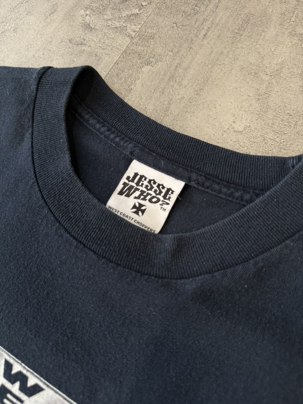 West Coast Choppers Vintage West Coast Choppers Navy tee Size US L / EU 52-54 / 3 - 5 Thumbnail