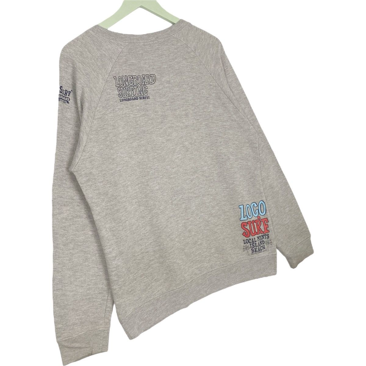 Vintage Vintage CPS Design Surf Sweatshirt Crewneck Grey Size L Size US L / EU 52-54 / 3 - 3 Thumbnail