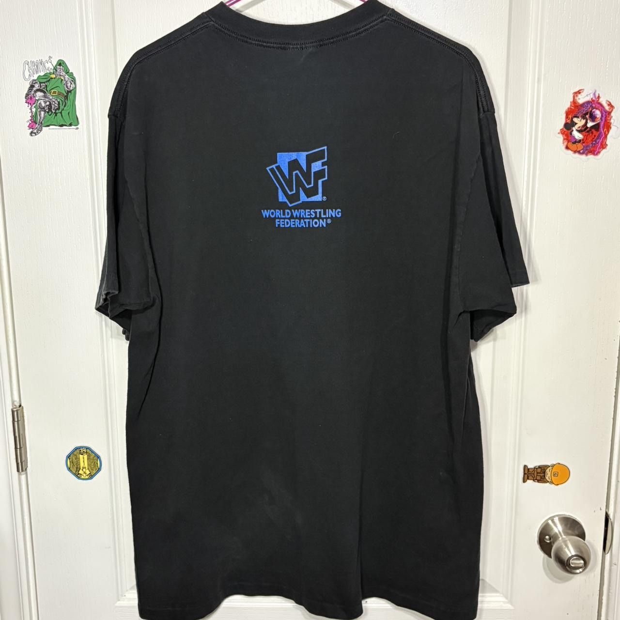 WWF Vintage 90s WWE Stone Cold Steve Austin Shirt Size US XL / EU 56 / 4 - 4 Thumbnail