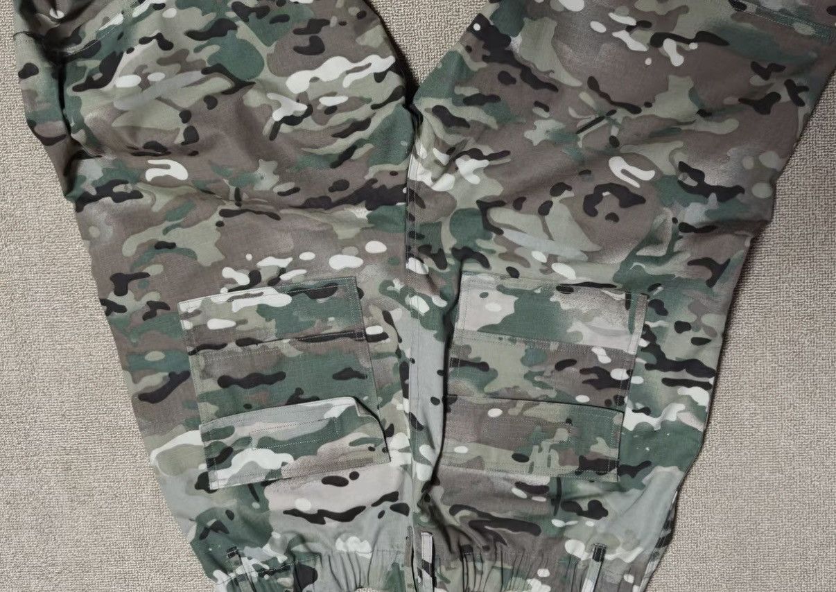 Insight InsGale Washed Distressed Camo Paratrooper Cargo Pants Size US 34 / EU 50 - 5 Thumbnail