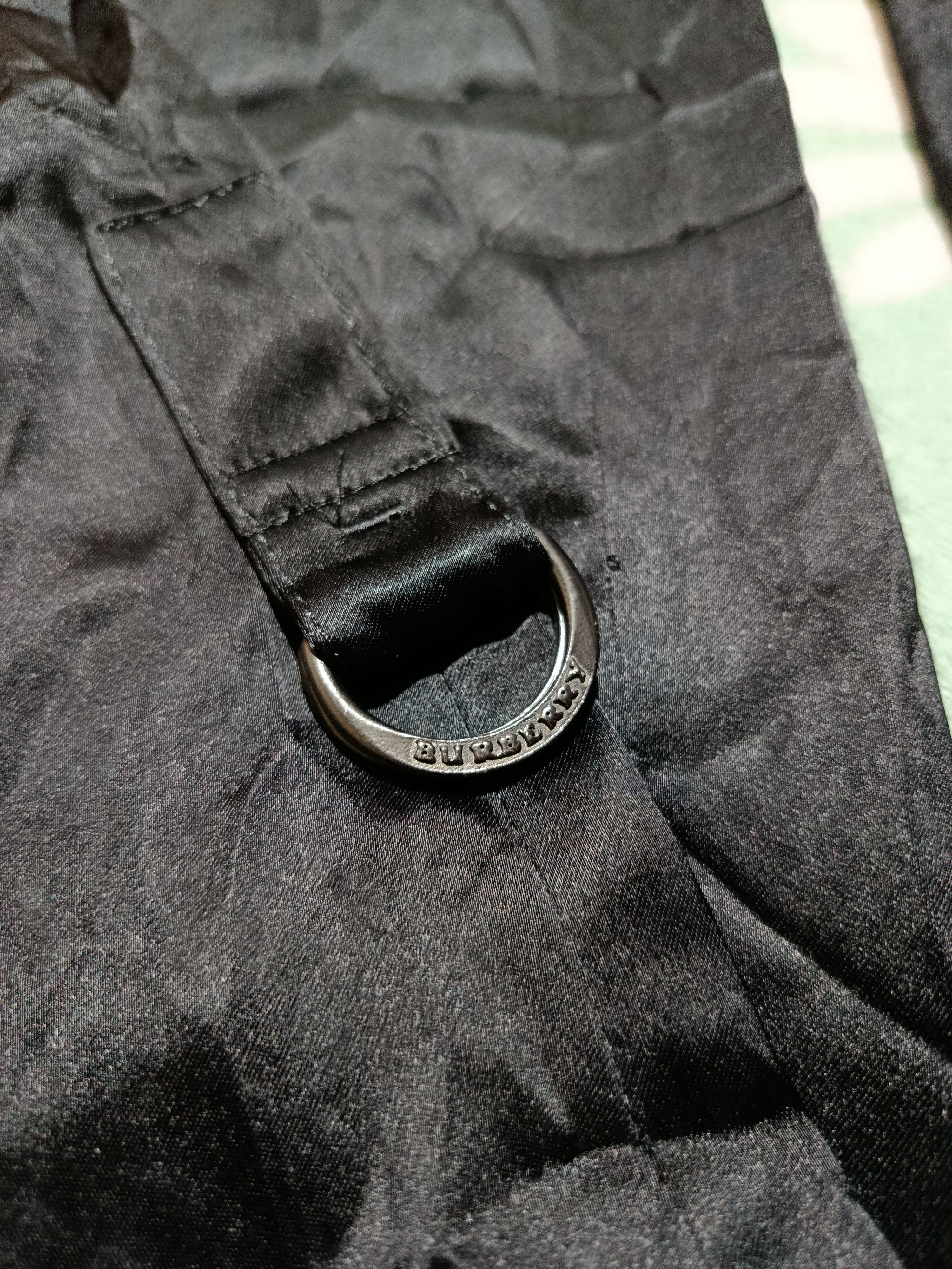Burberry Vintage Burberry Triacetate Bondage pants Size 29" - 6 Thumbnail