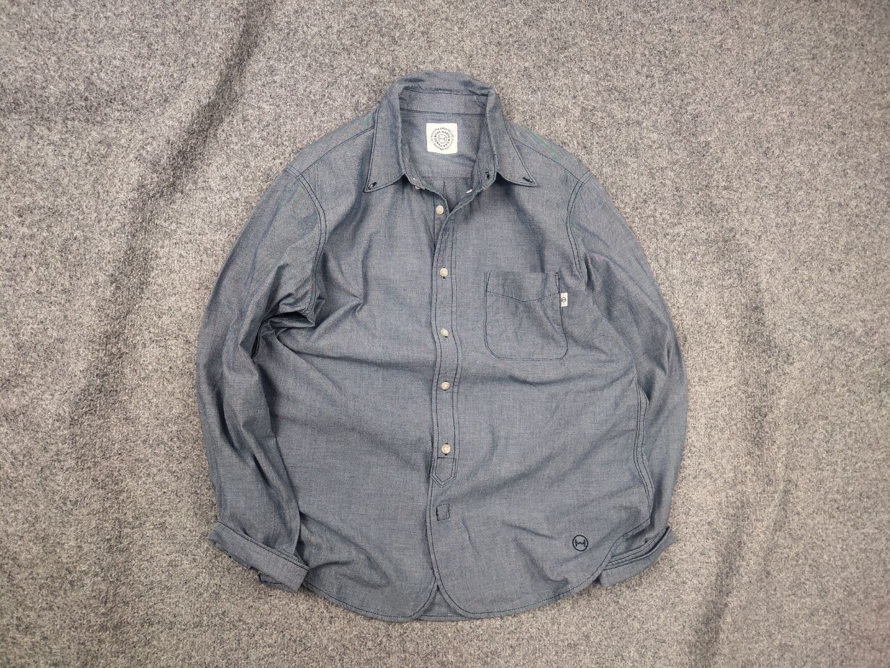 Japanese Brand Style For Creative Life Hands Work Long sleeve Shirt Japan Size US L / EU 52-54 / 3 - 1 Thumbnail
