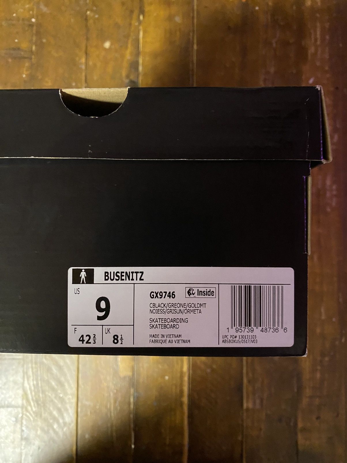 Adidas Busenitz “Black Leather” Size US 9 / EU 42 - 8 Thumbnail