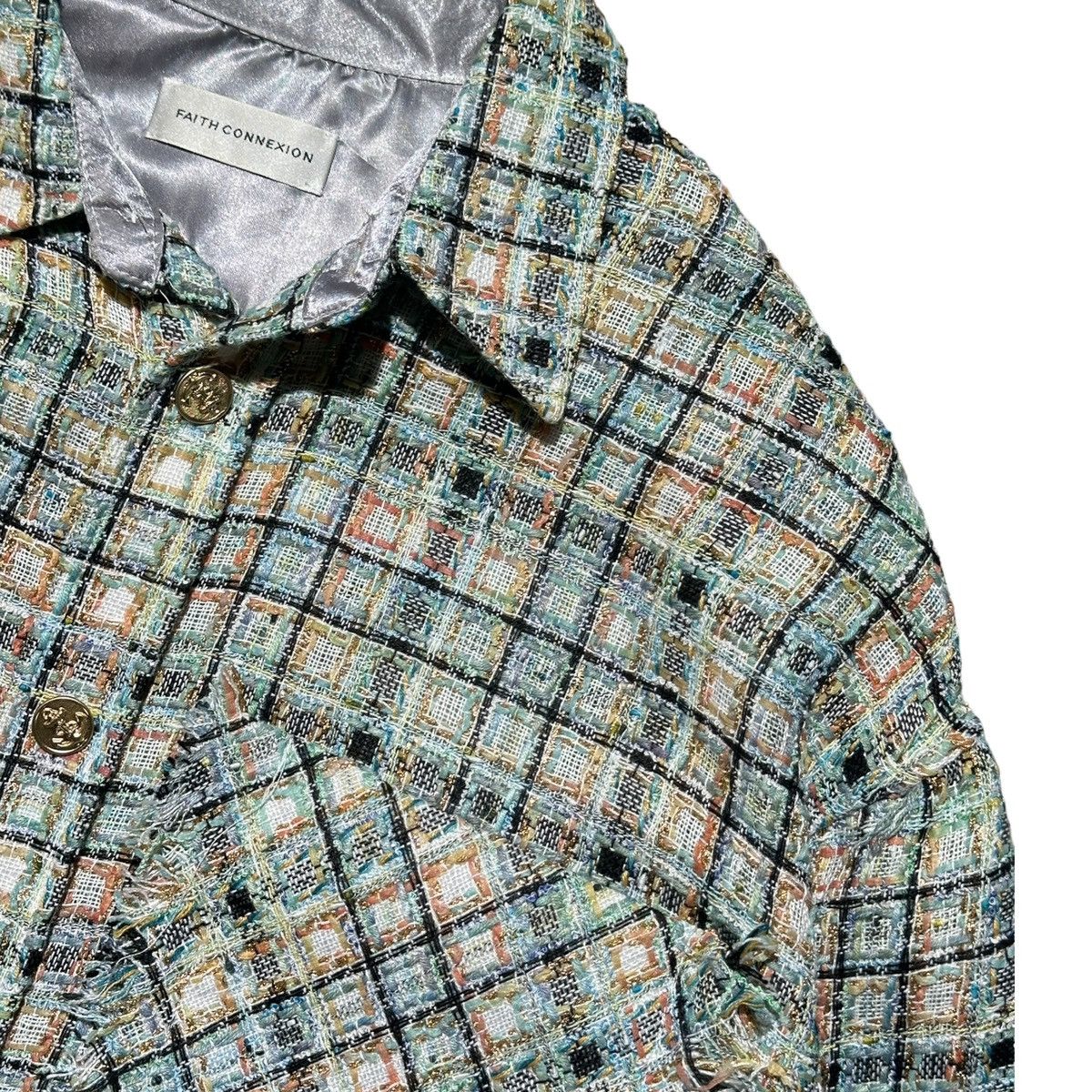 Faith Connexion Oversized tweed flannel Size US XS / EU 42 / 0 - 2 Thumbnail