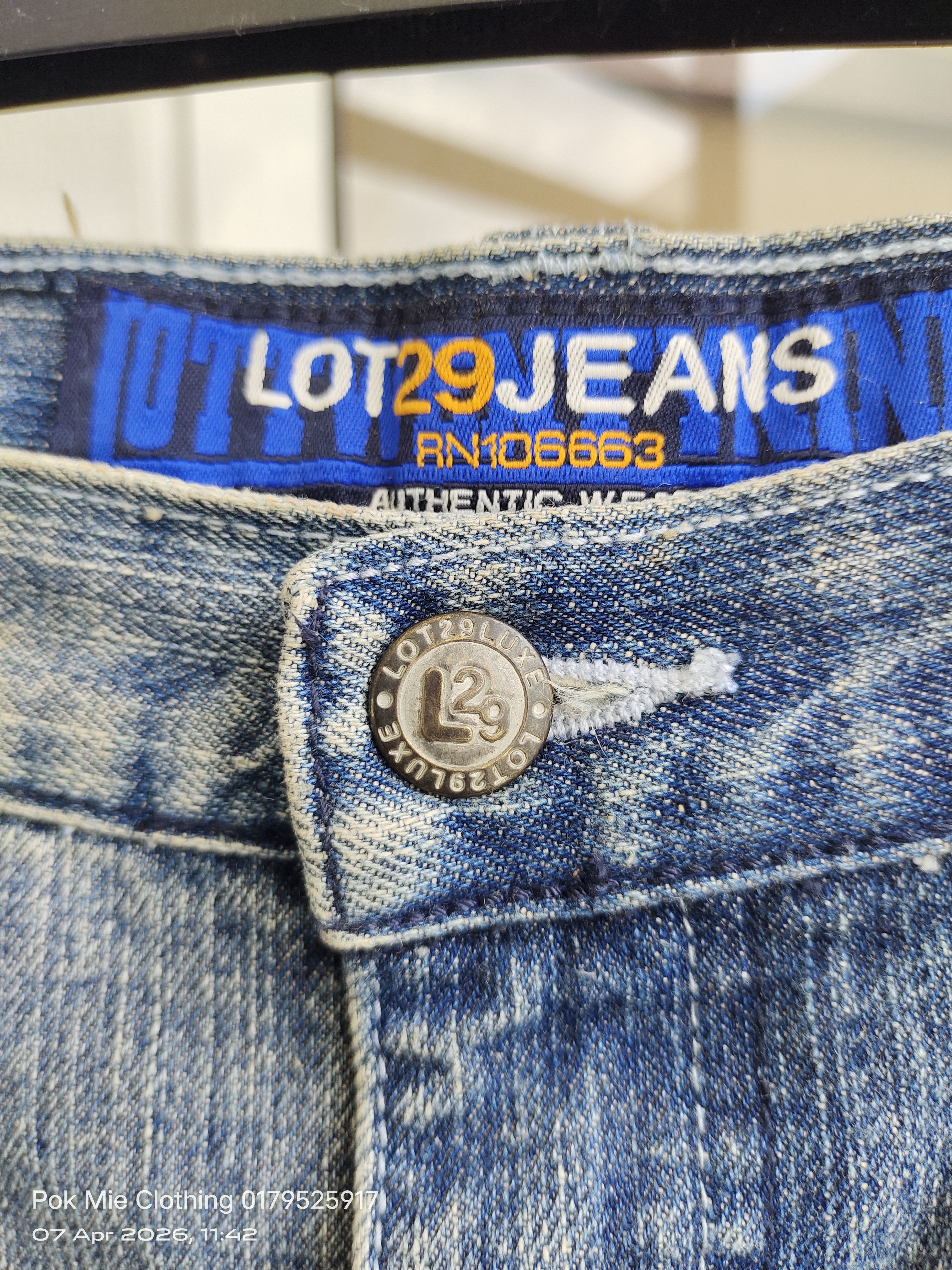 Warner Bros Lot 29 X Looney Tunes Jeans Size US 34 / EU 50 - 5 Thumbnail