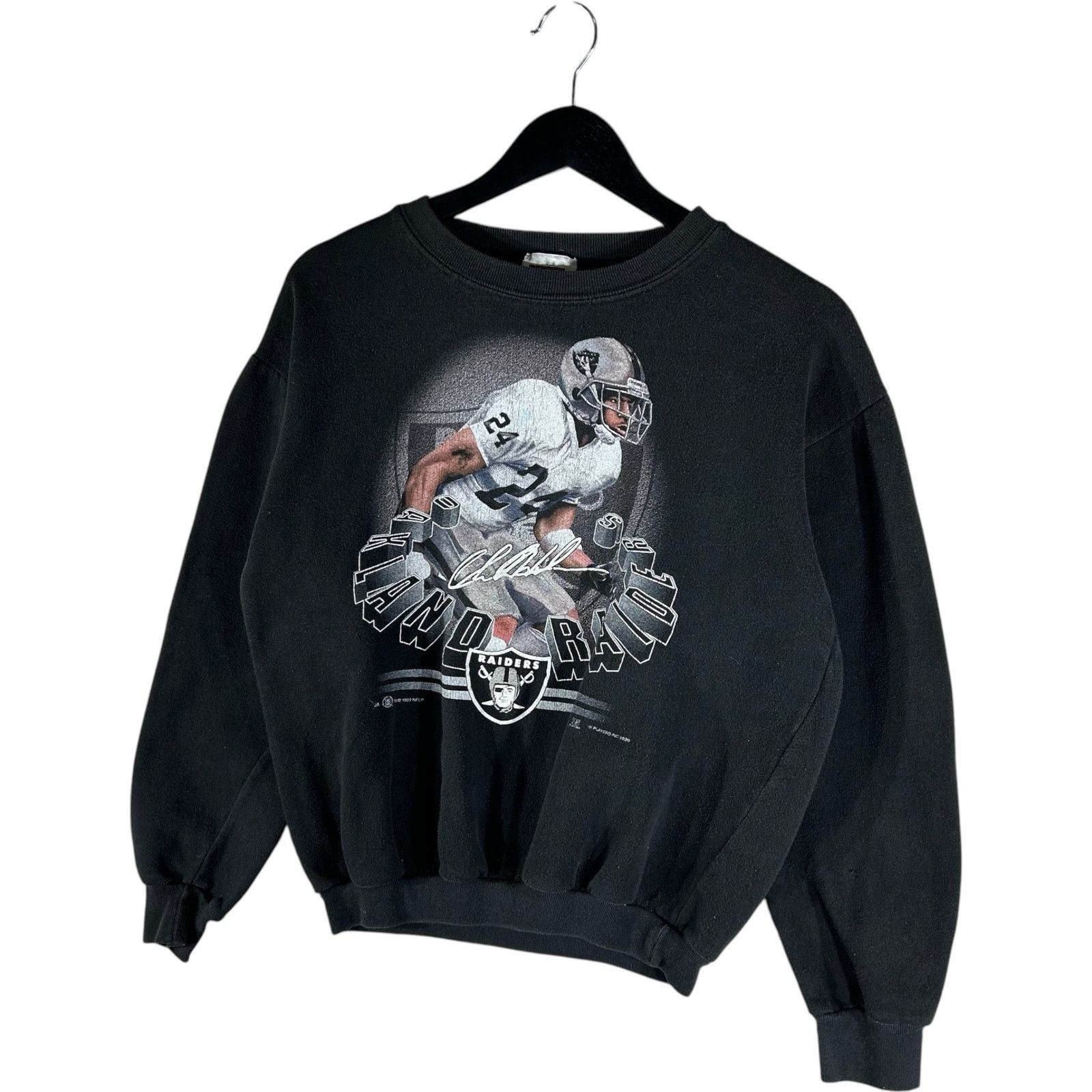 Vintage Vintage Oakland Raiders Charles Woodson NFL Crewneck XL Size US XL / EU 56 / 4 - 3 Thumbnail