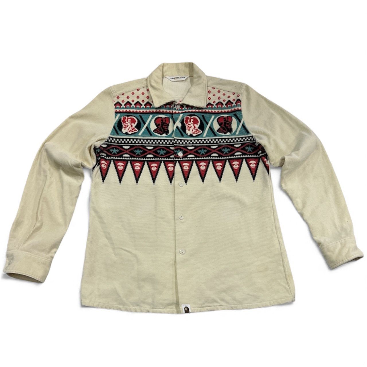 Bape Vintage A Bathing Apa General tribal pattern Size US S / EU 44-46 / 1 - 1 Thumbnail