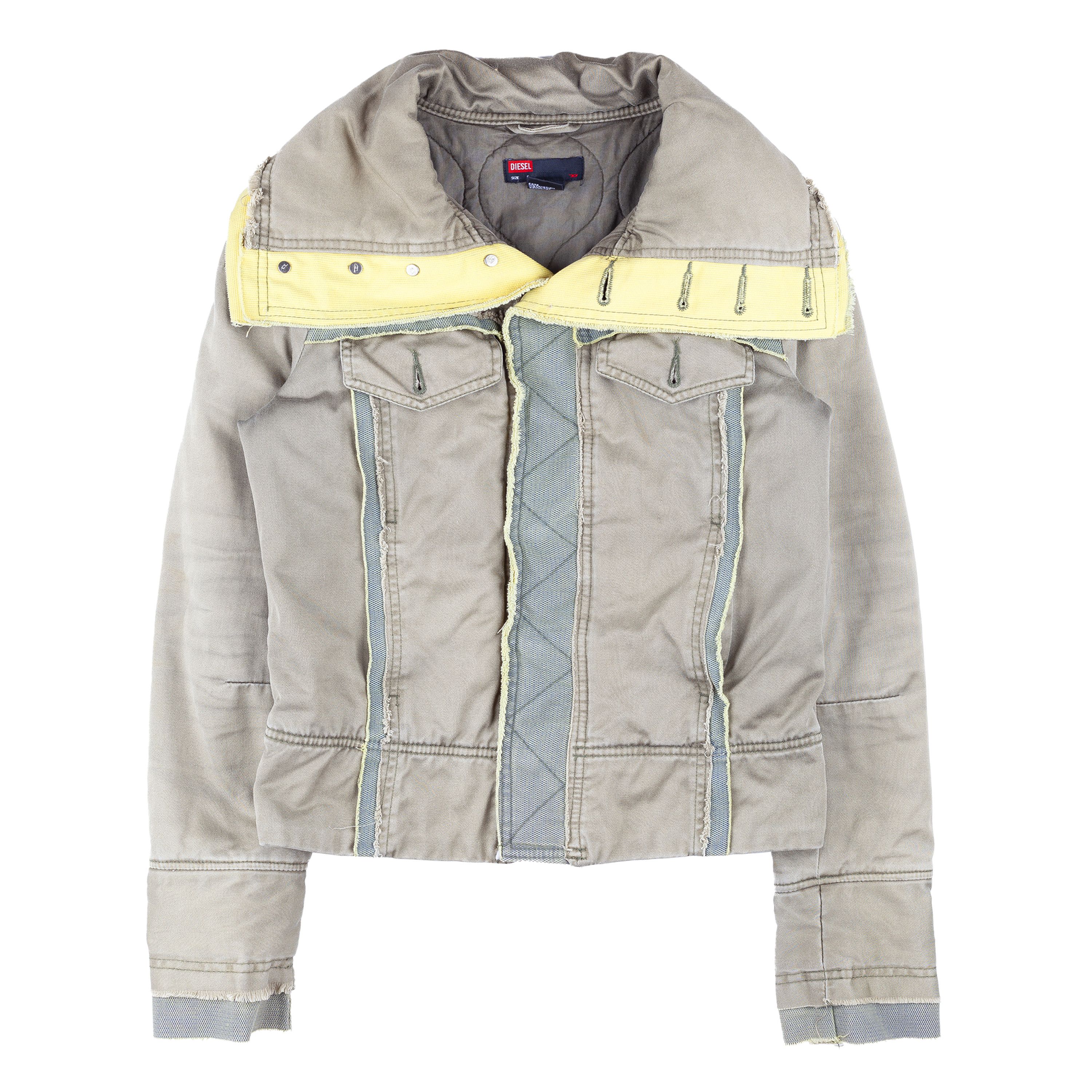 Diesel × Diesel Black Gold Diesel Vintage Olive Green Jacket (S) Size S / US 4 / IT 40 - 1 Thumbnail