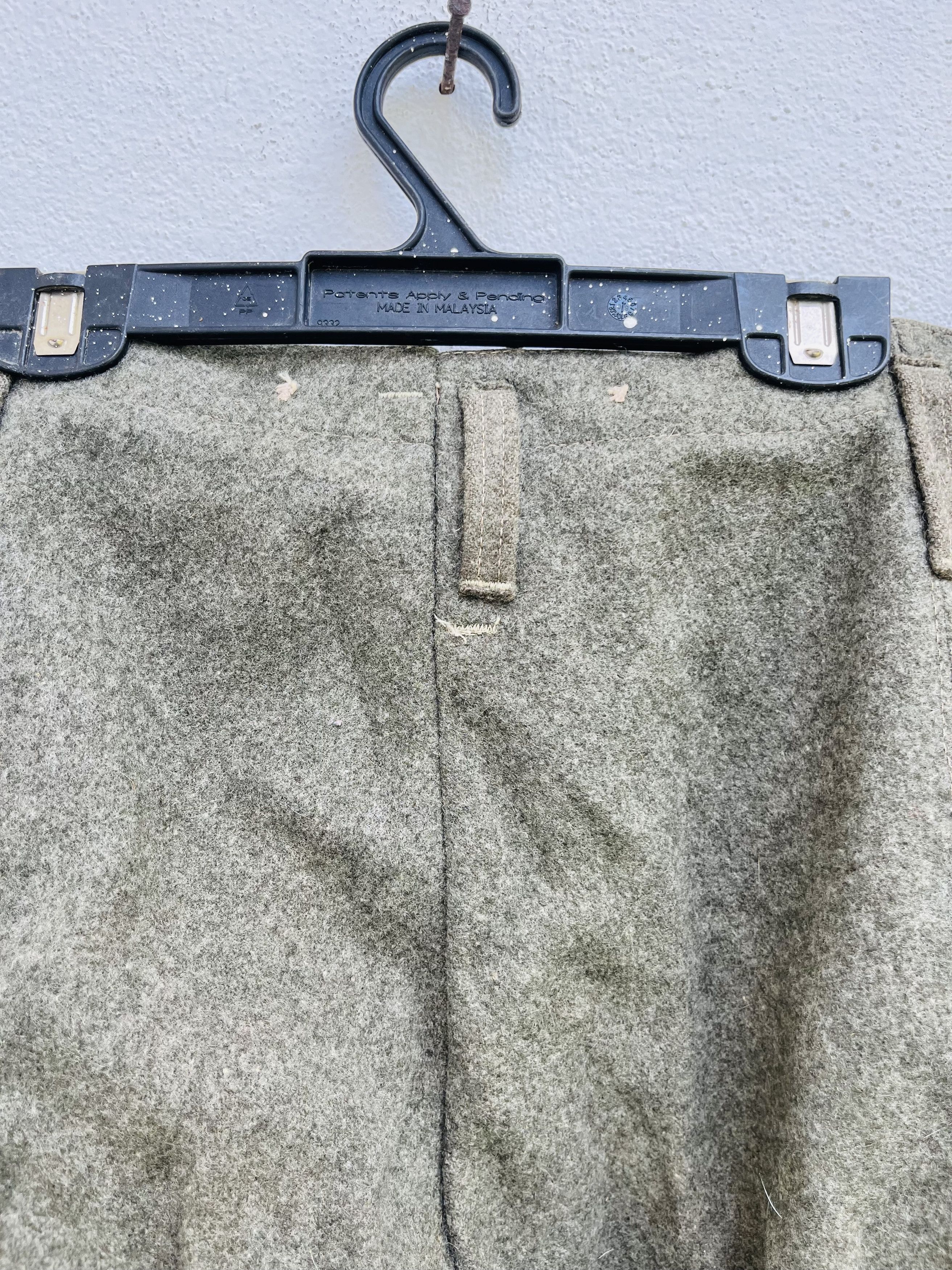 Vintage Vintage 40s World War 2 Swedish ACB Military Pant ww2 Size US 33 - 8 Thumbnail