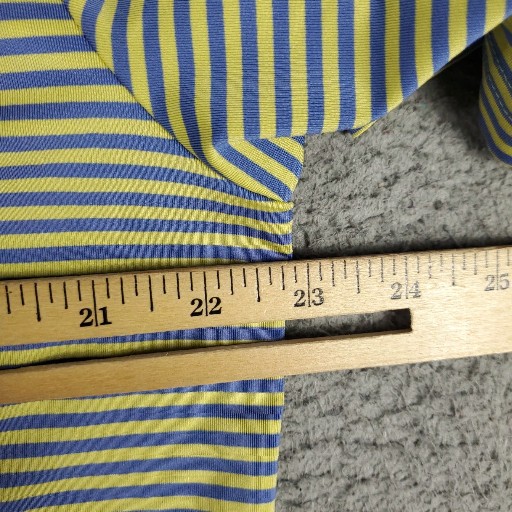 Ralph Lauren Ralph Lauren RLX Polo Shirt Mens Medium Striped Blue Yellow US Open Golf Size US M / EU 48-50 / 2 - 6 Thumbnail