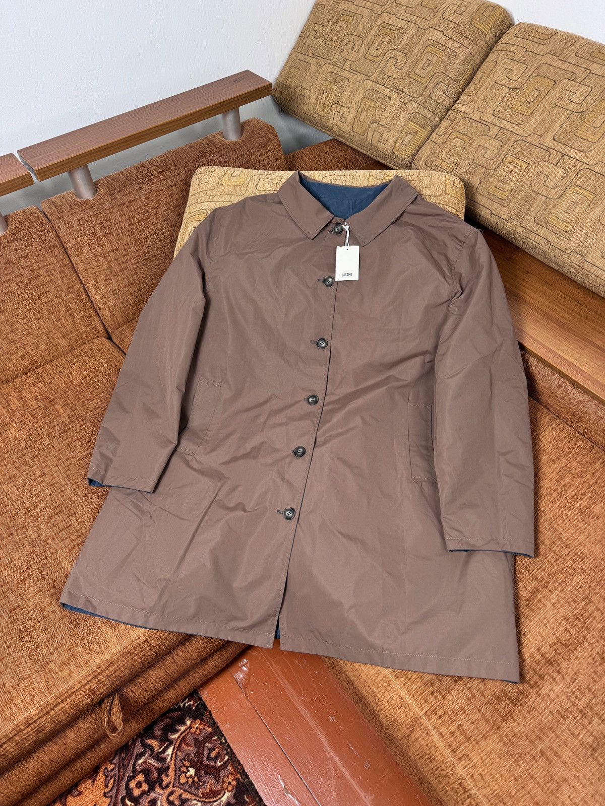 Other Jacamo Reversible oversize Coat – Brown / Navy Casual Coat Size US L / EU 52-54 / 3 - 1 Thumbnail