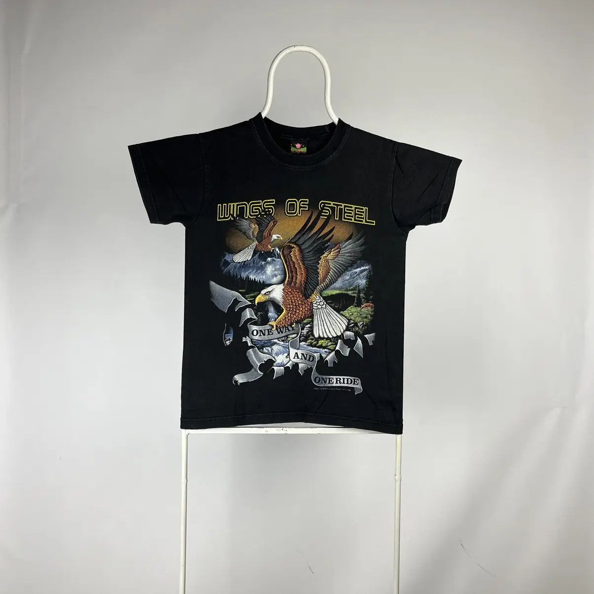 Band Tees Wings of steel Tshirt one way and one ride size Small Size US S / EU 44-46 / 1 - 1 Thumbnail