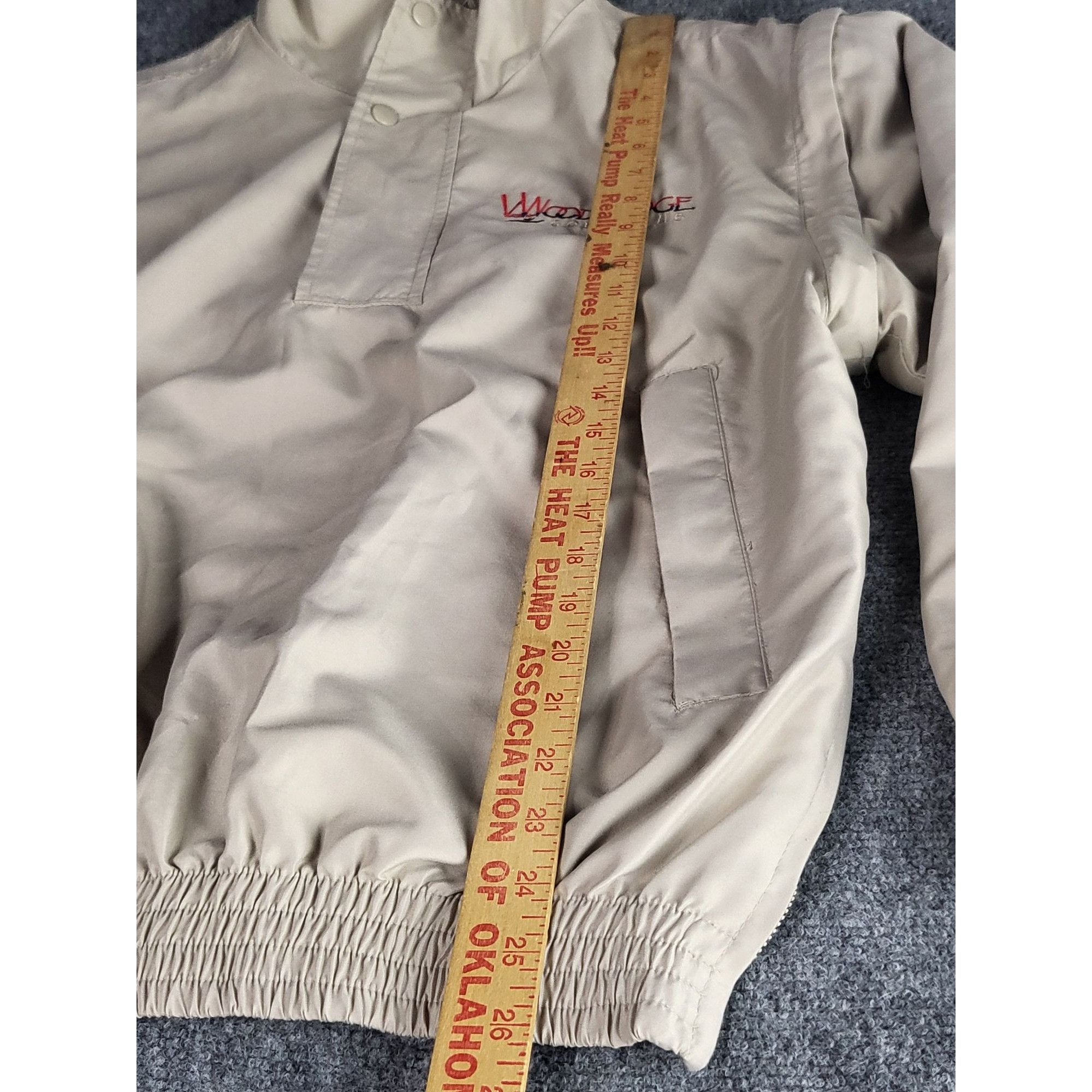 Tres Bien Tres Bien Golf Jacket Men Sz M Khaki Woodbridge Golf Club Sn Size US M / EU 48-50 / 2 - 4 Thumbnail
