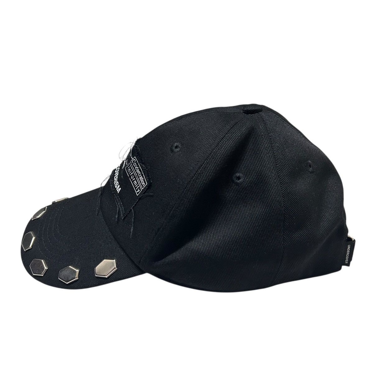 Undercover 620 UNDERCOVER Metal Studs Cap men black cotton madein Japan Size ONE SIZE - 2 Thumbnail