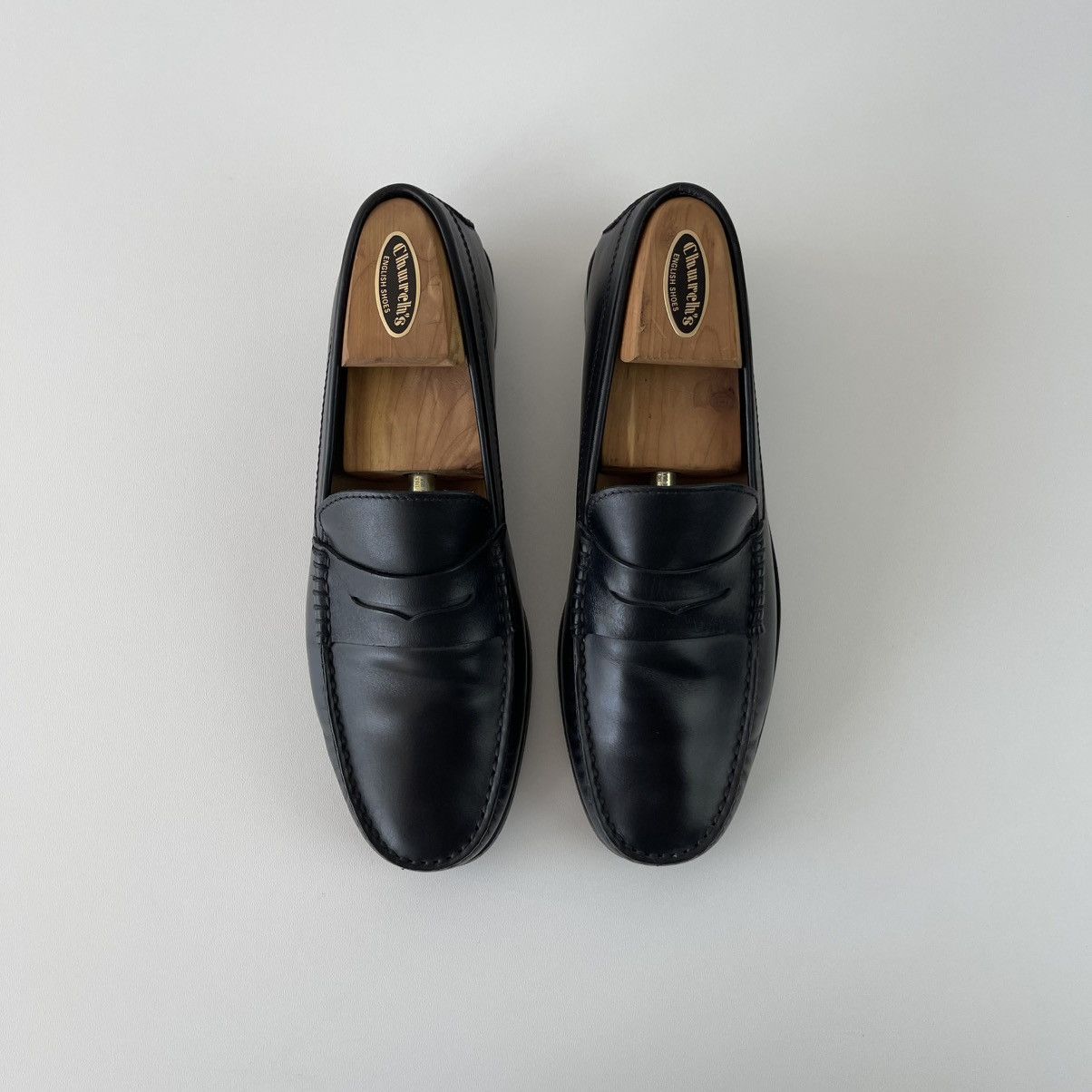 Tod's Tod’s Vintage Leather Penny Loafers Black Made in Italy Size US 9 / EU 42 - 6 Thumbnail
